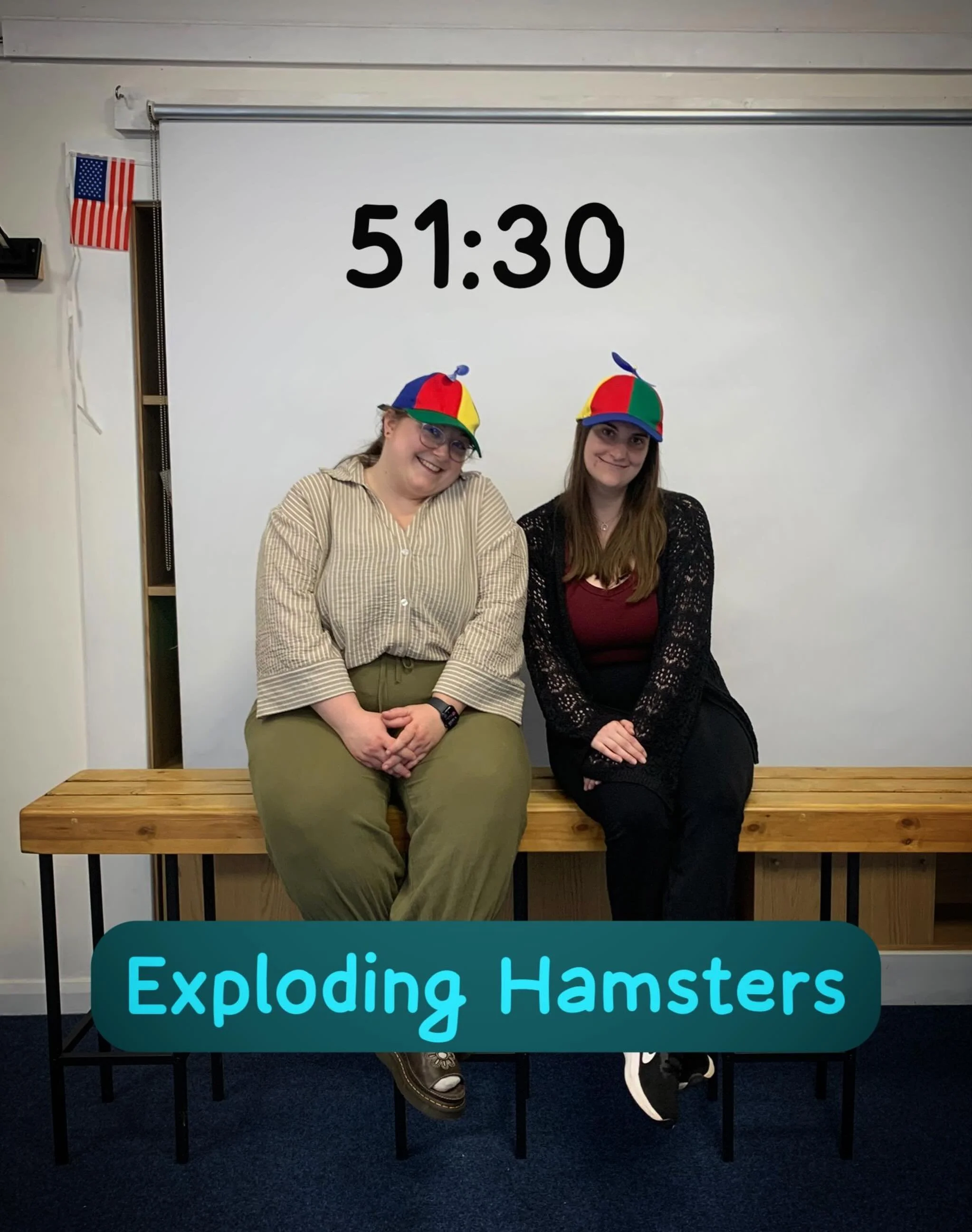 An interesting team name for a very accomplished team..!
Escaping the detention - set at its huge level - is not easy and to do so with NO clues / hints is exceptional. 
They will return for the next adventure..!