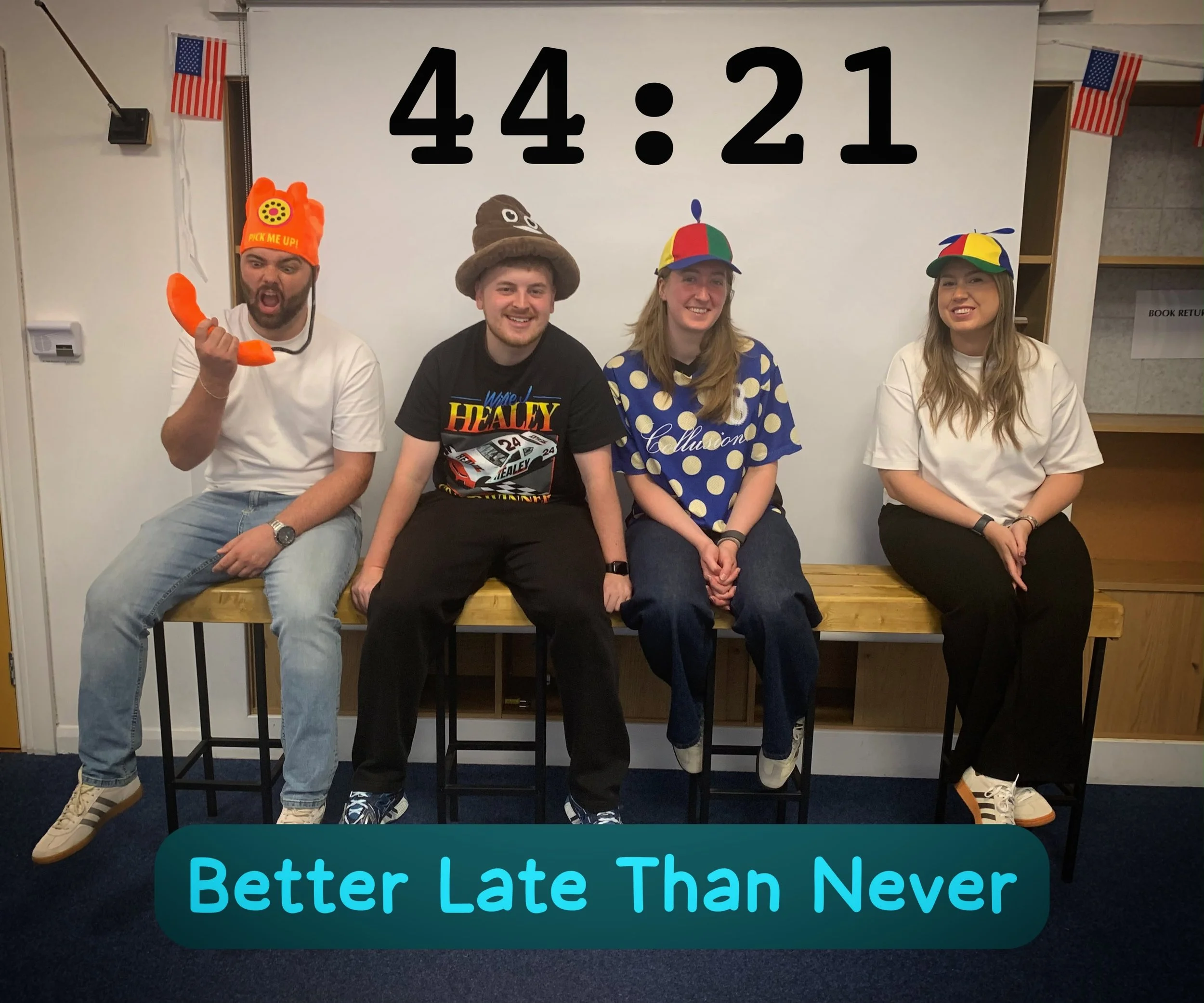 Just In Tyne Escape welcomed Better Late Than Never (who turned up on time by the way..) for their detention - a team with extensive escape room experience&hellip; and thus: superb teamwork and puzzle solving skills were turned up to max. Always an h