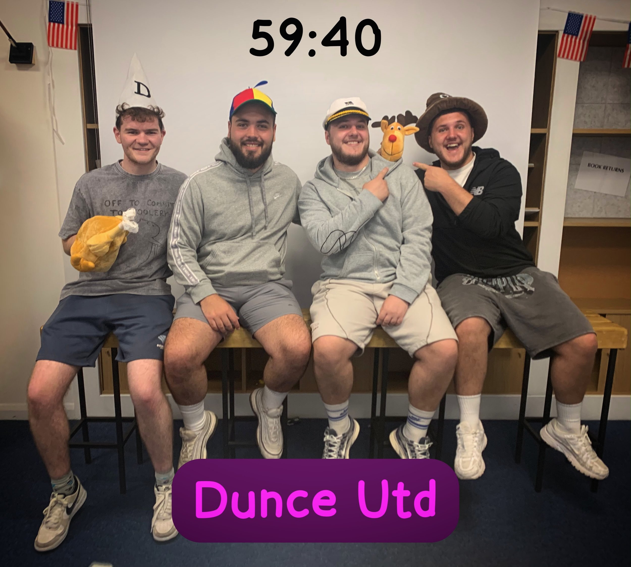 What better way to see out Sunday evening than to spend it hosting these four rather entertaining gentlemen.
They will return soon&hellip;!