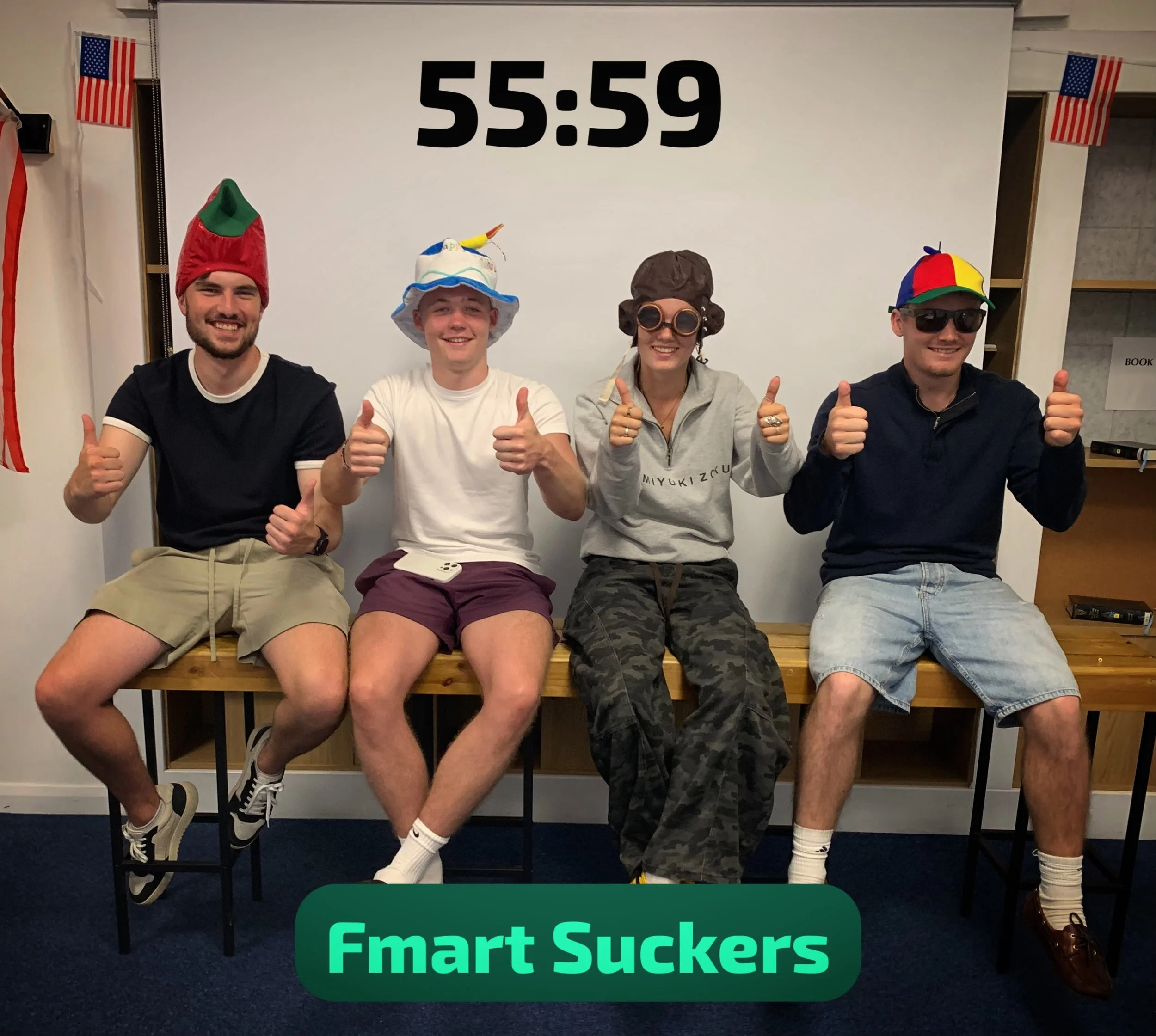 Nothing dodgy about this team&rsquo;s name at all&hellip;
AND they absolutely blasted through The Detention - being organised, collaborative and full of great ideas! 
Excellent teamwork and they will return&hellip;
