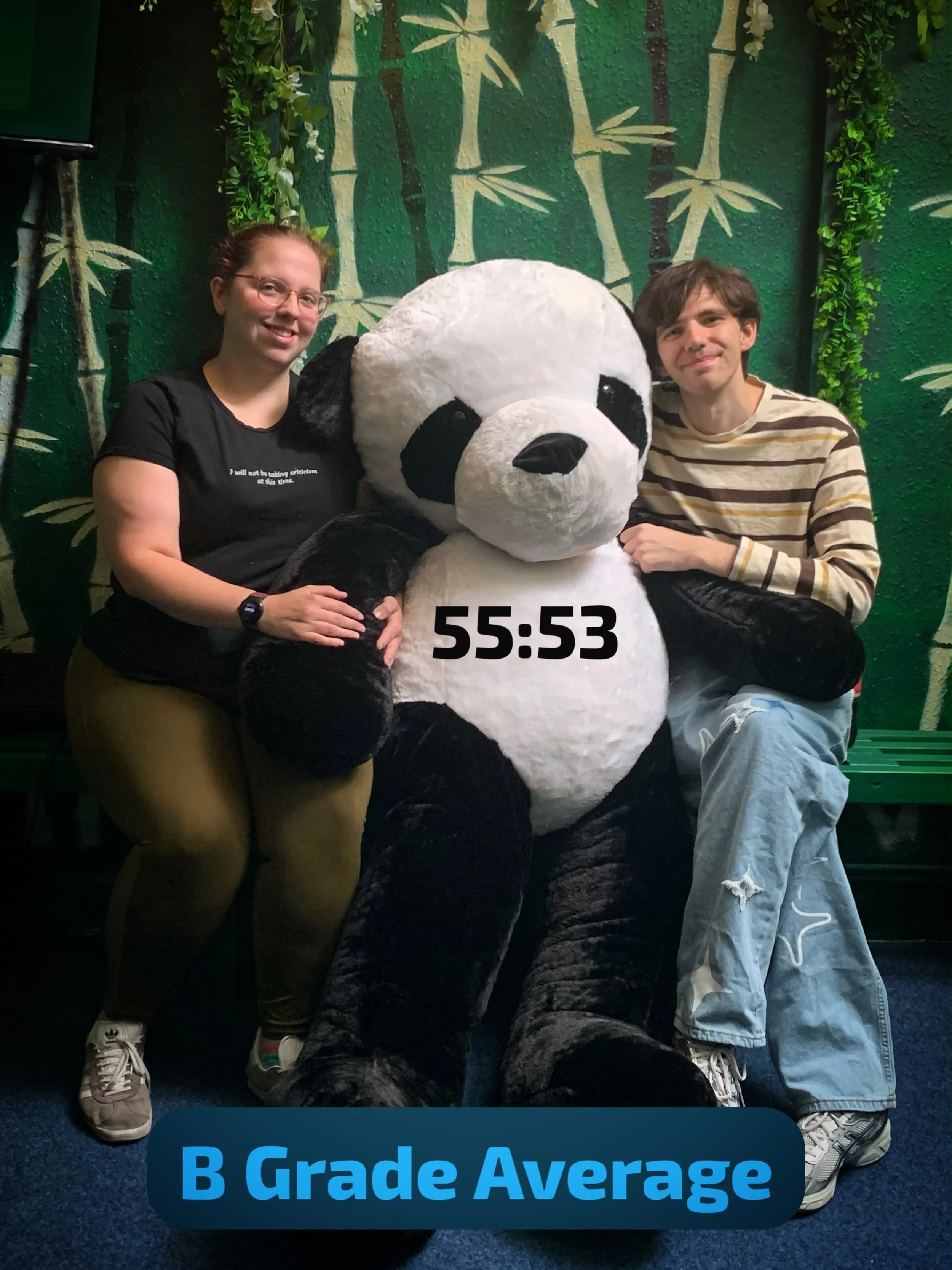 A team sometimes they&rsquo;re not too capable - BUT these two were far above average!
Stopping Elliot&rsquo;s upload without any panic, indecision or indeed &lsquo;average&rsquo; puzzle solving skills. Superb effort and great fun to host&hellip;!
Th