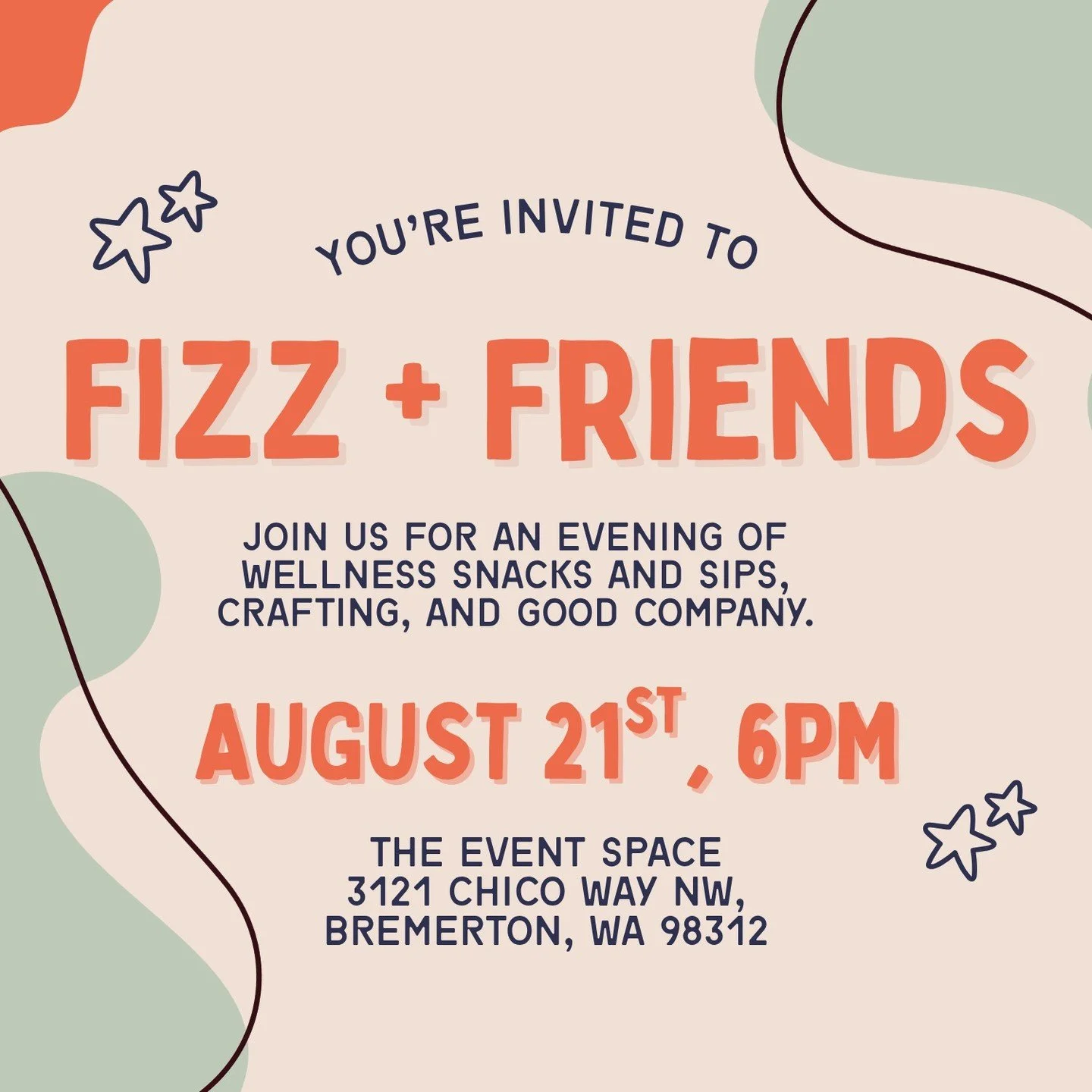You're Invited to Fizz and Friends!
Thursday, August 21st, 6-7pm
The Event Space at Chico Collective
Join us for a Girl's Night filled with sipping on fun Wellness Bevvys like Fizz Energy and Green Elixir from Arbonne.
DIY Painted Drinking Glasses to