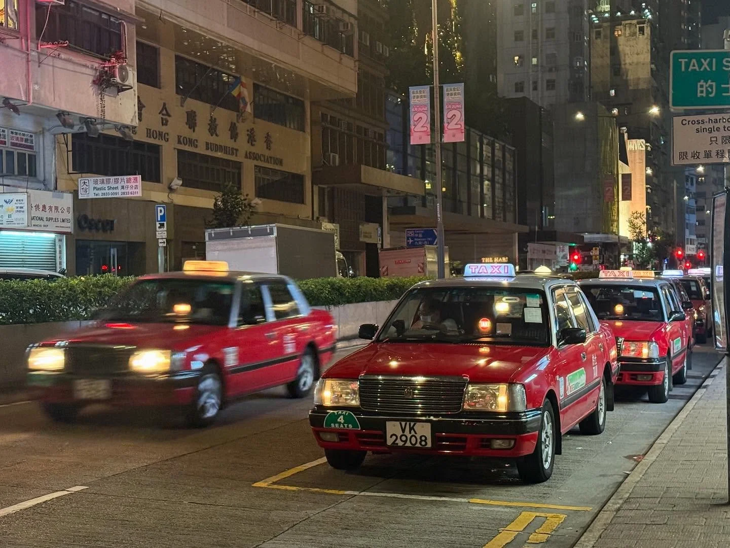 In Hong Kong, the red taxis never stop &mdash; always ready, always waiting.
That tiny red dot on the dash means one thing: available.

And sometimes I wonder&hellip;
What does my red dot say to the world?

A pause? A presence? Quiet readiness?

Mayb