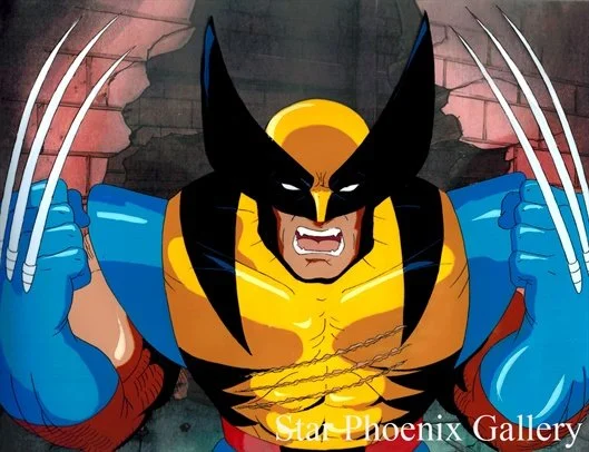 Original Production cel of Wolverine from the X-men Animated Series circa 1992

2013 Gold Best Rage
Source: TV
Layers: 1
No sketches available
Oversize, 12W x 10.5H