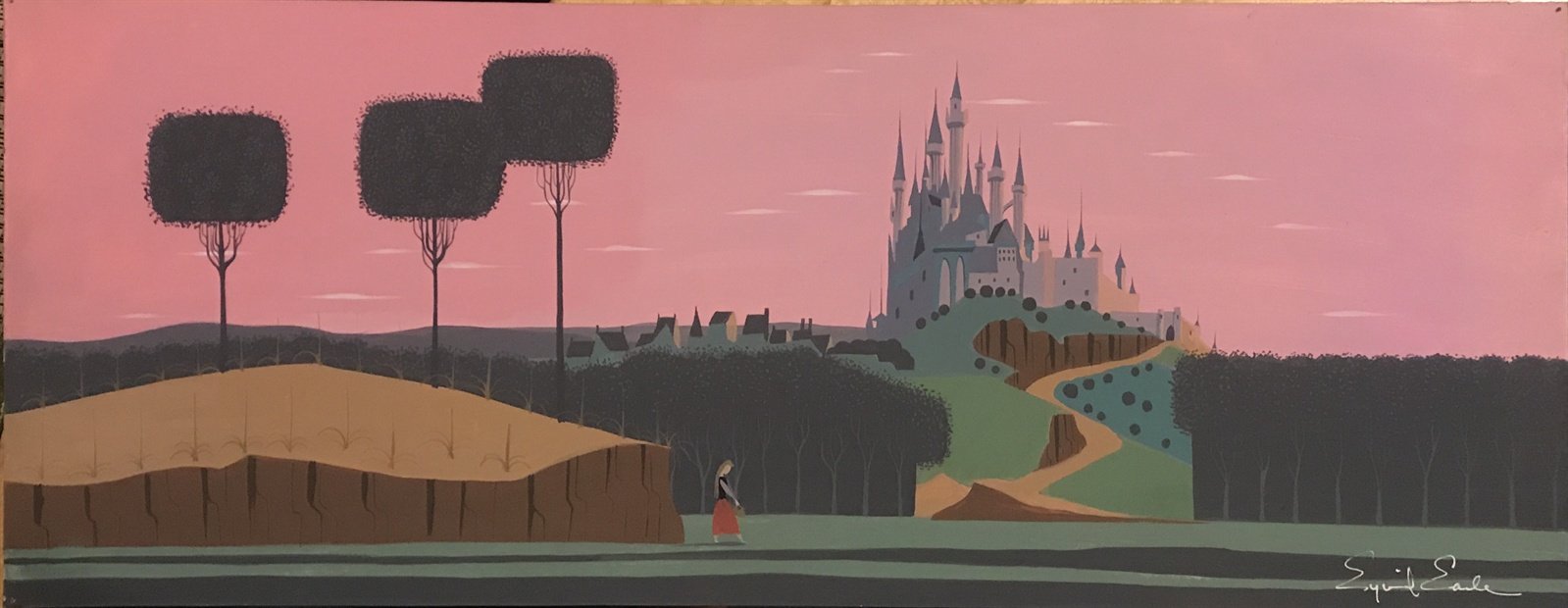 Disney (1959) Sleeping Beauty - Original Vintage Concept Art by Eyvind Earle