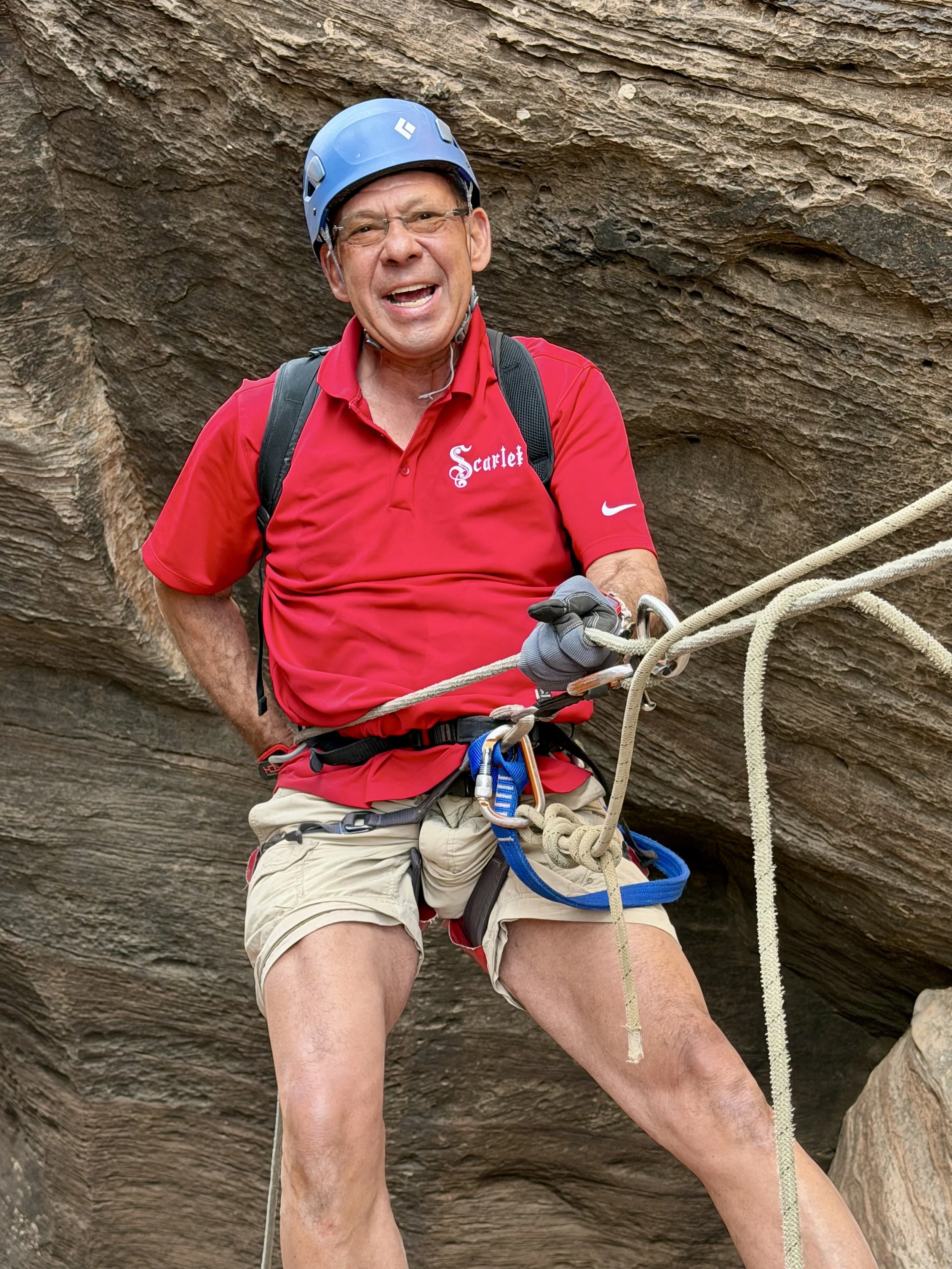 Charles Nabit - Rock Climbing