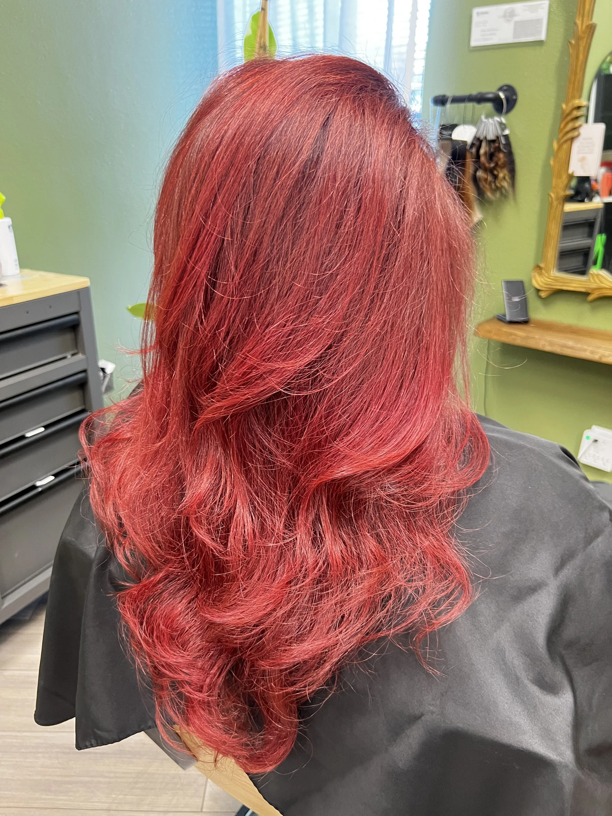 Cierra Red Hair At Coven Beauty Collective Sacramento
