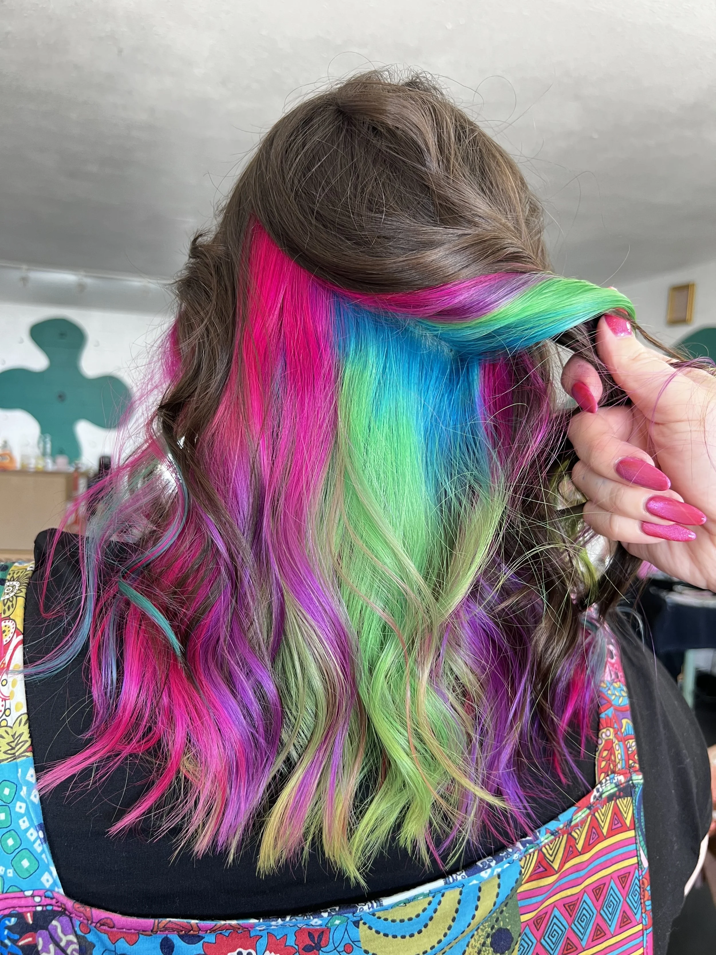 Hidden Rainbow by Cierra C. at Coven Beauty Sacramento