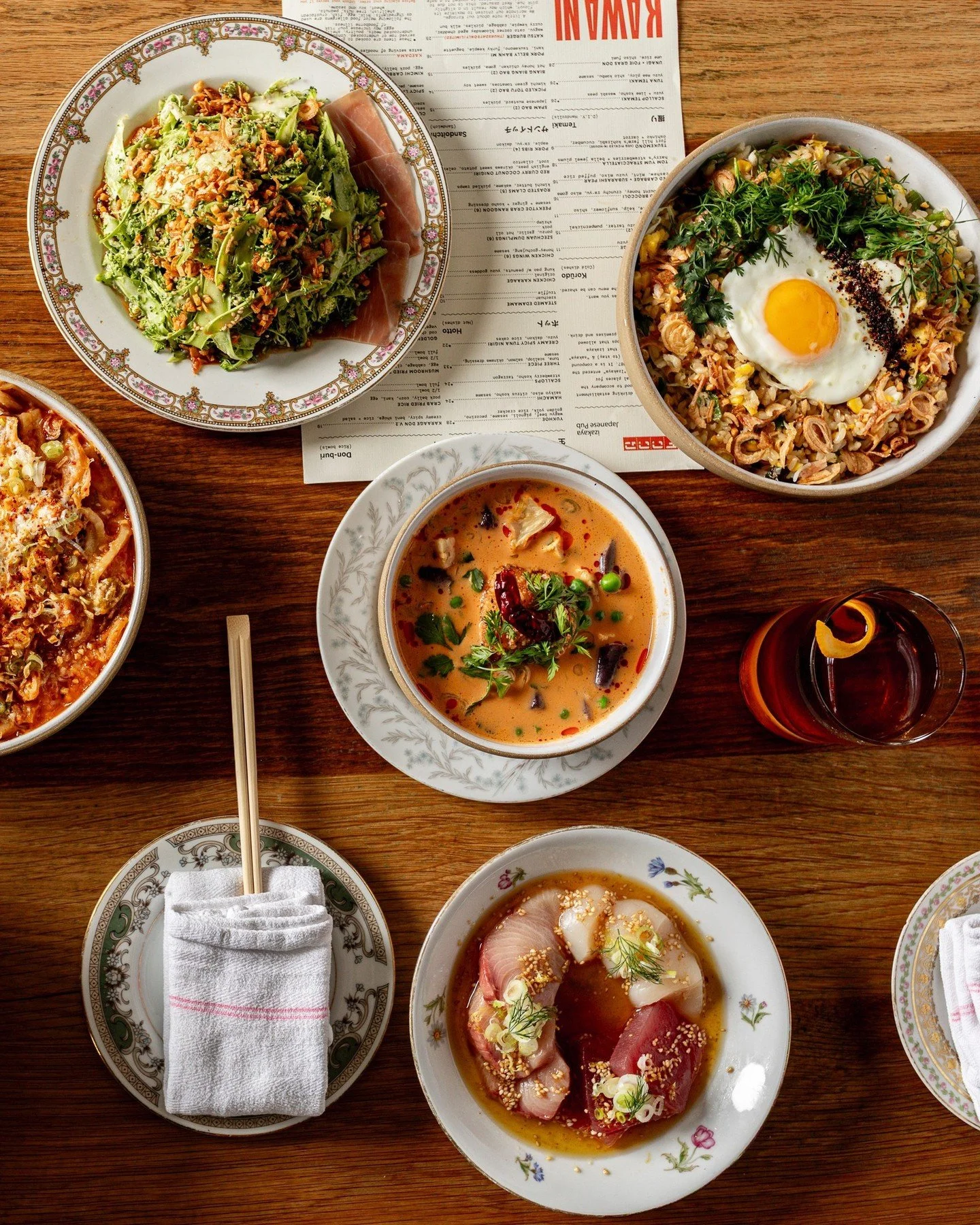 Wednesday blues cured. 🍜 Pull up a chair&mdash;these spreads are waiting. 

Link in bio to reserve your spot. KANPAI!