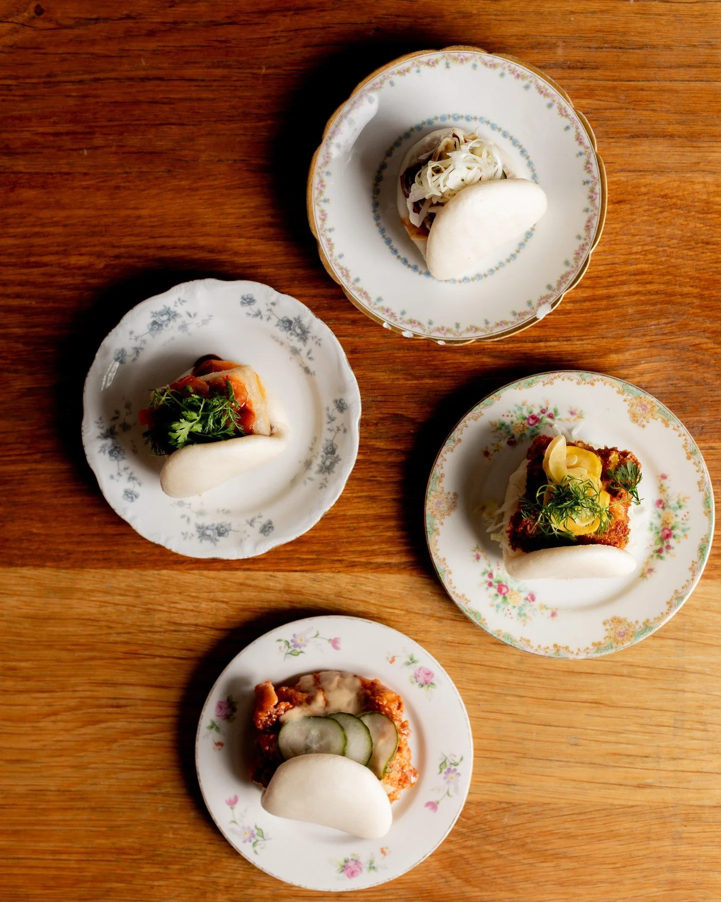 Pick your player. Steam&rsquo;s rising, flavors hitting.

Four baos, one happy hour &mdash; 4&ndash;5PM, Tuesday through Friday.
