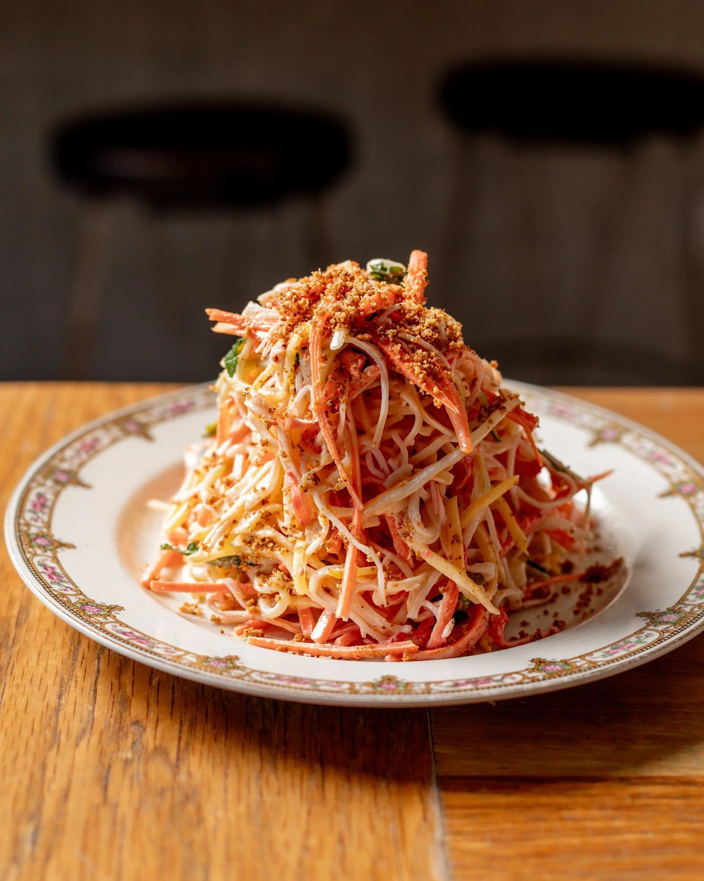 Light, bright, and just the right crunch. Kani Salad season forever.

KANI SALAD // mango + carrot + cucumber w/ spicy dressing.