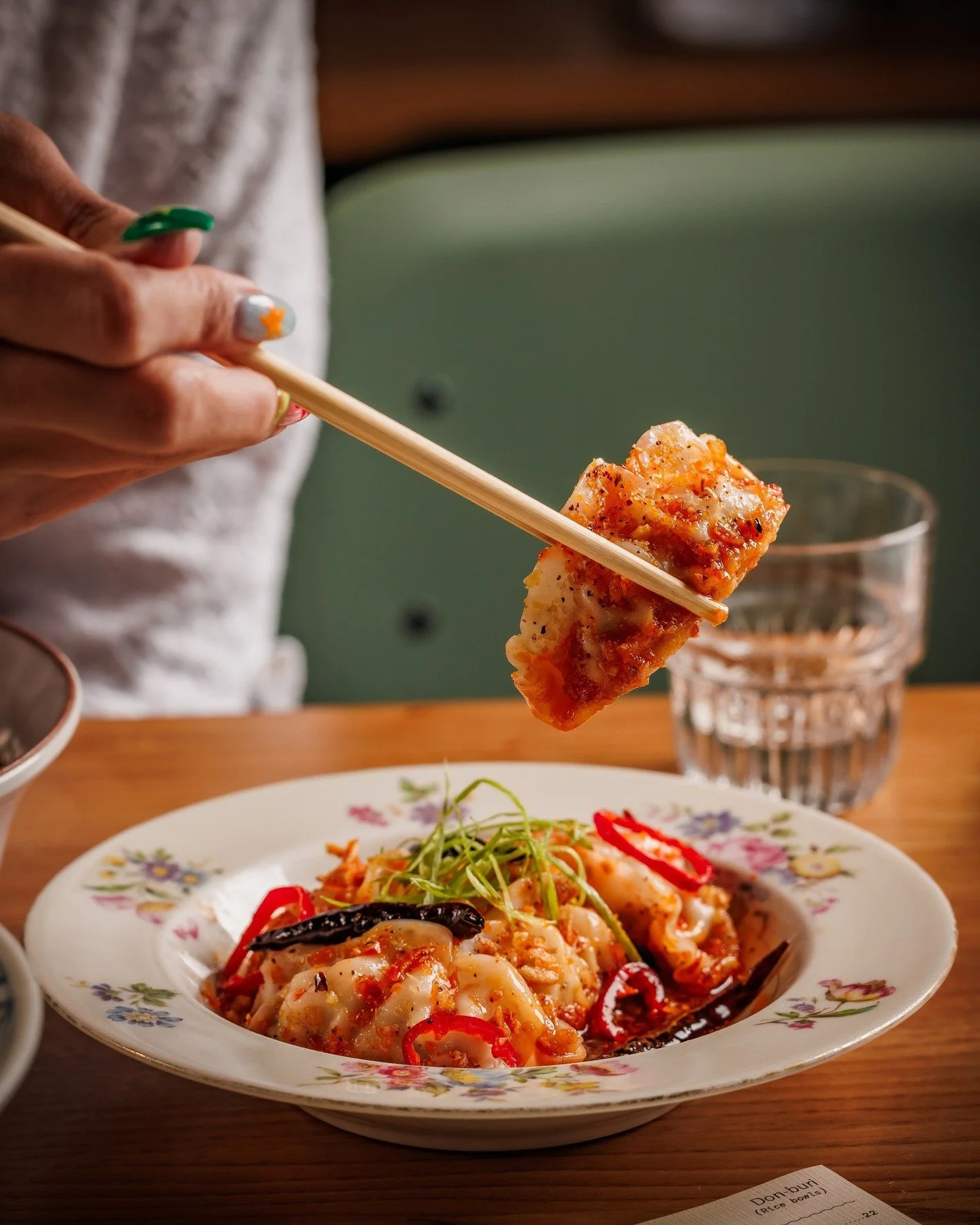 Spicy, saucy, a little dangerous and somehow you&rsquo;re still reaching for one more. 🥵 

💥 SZECHUAN DUMPLINGS // (pork or shrimp) ponzu, garlic, hot oil.