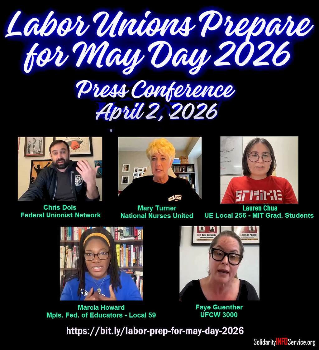 Labor Unions Announce May Day Actions!