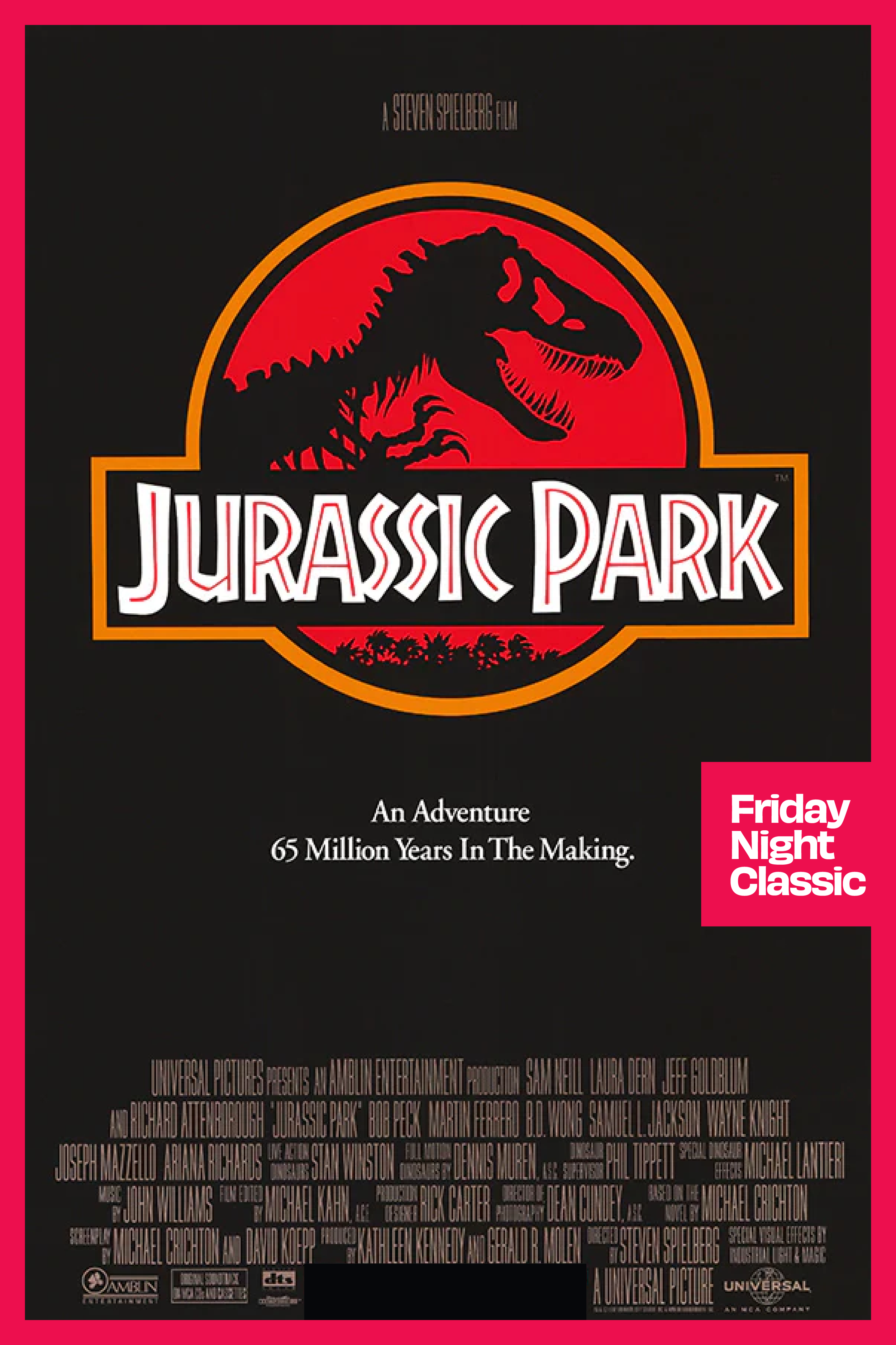 Friday Night Classic Film: Jurassic Park