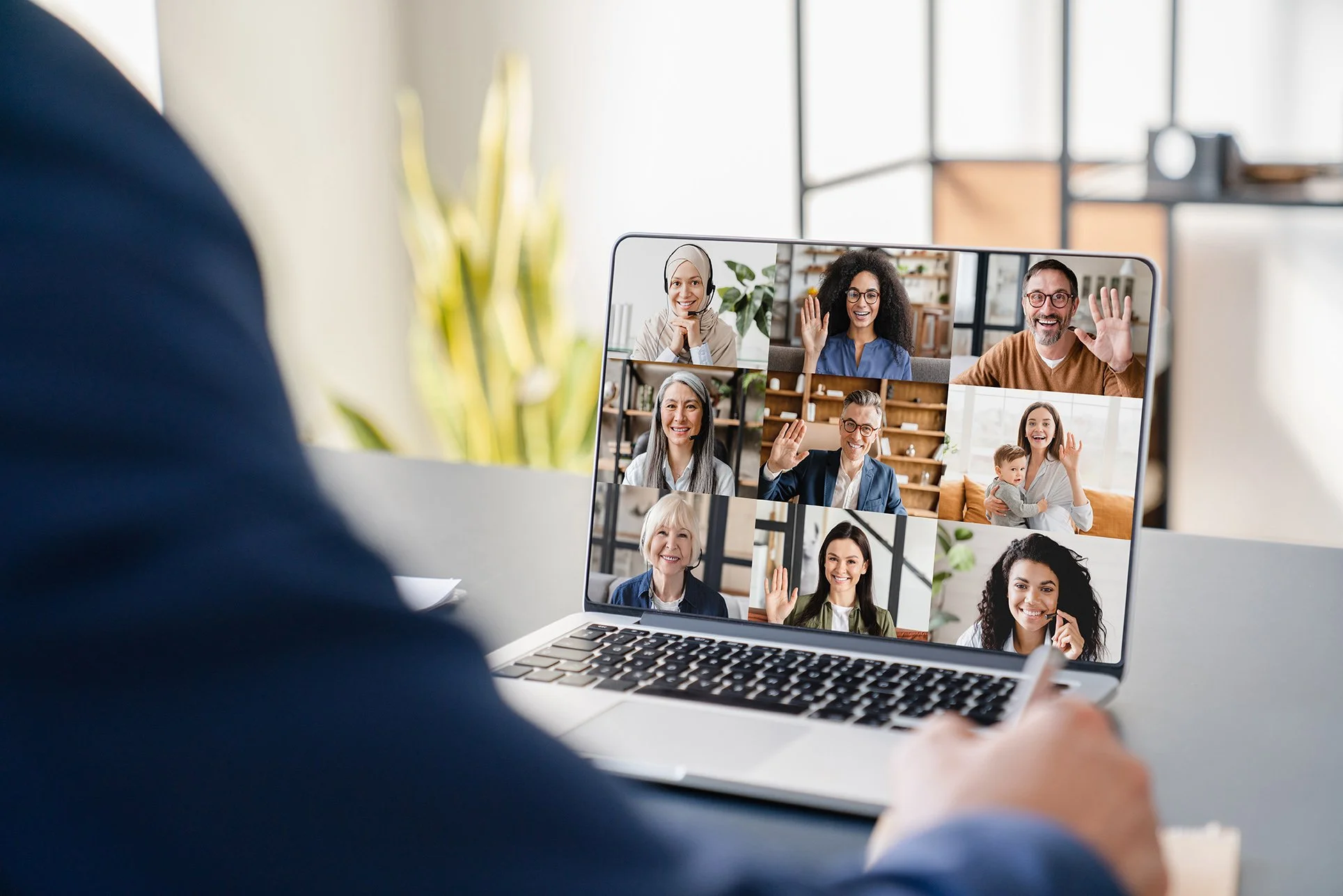Virtual group consultation meeting for psychologists and private practice professionals