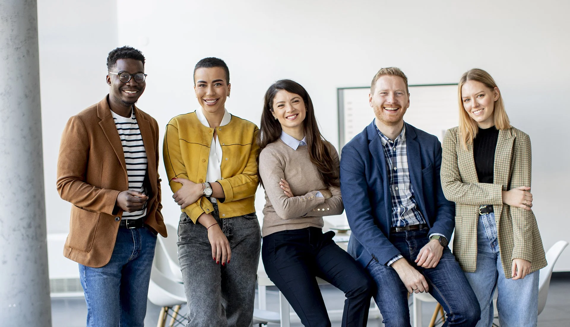 Group of early-career professionals representing psychology mentorship and clinical supervision