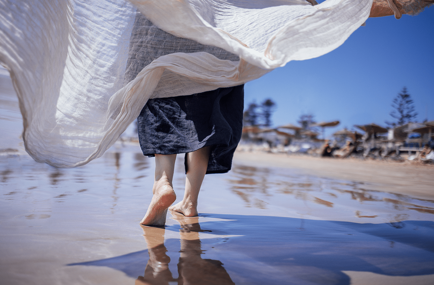Beach and family images representing testing support for IEP, 504, and academic planning