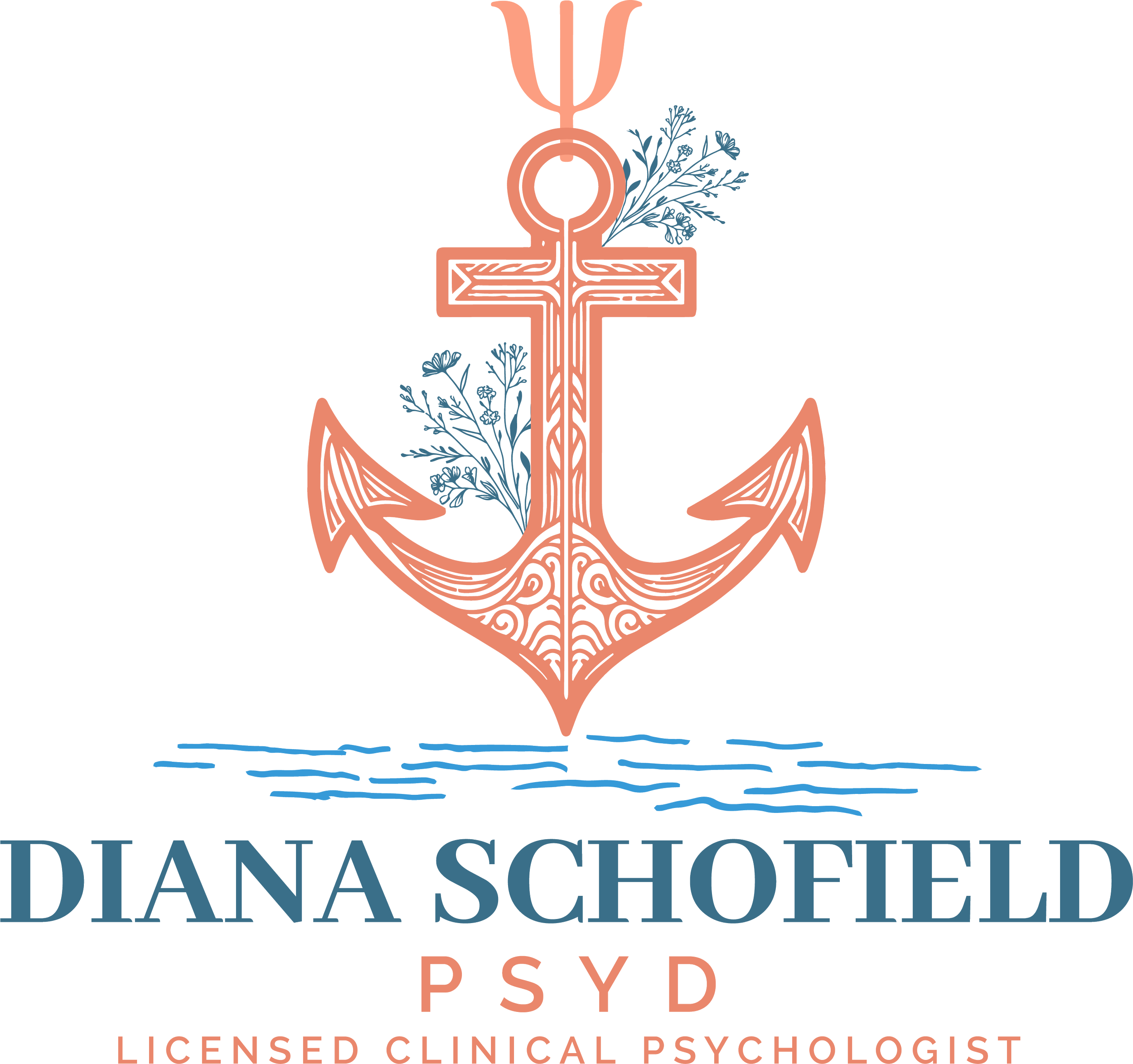 Diana Schofield, PsyD Licensed Clinical Psychologist logo