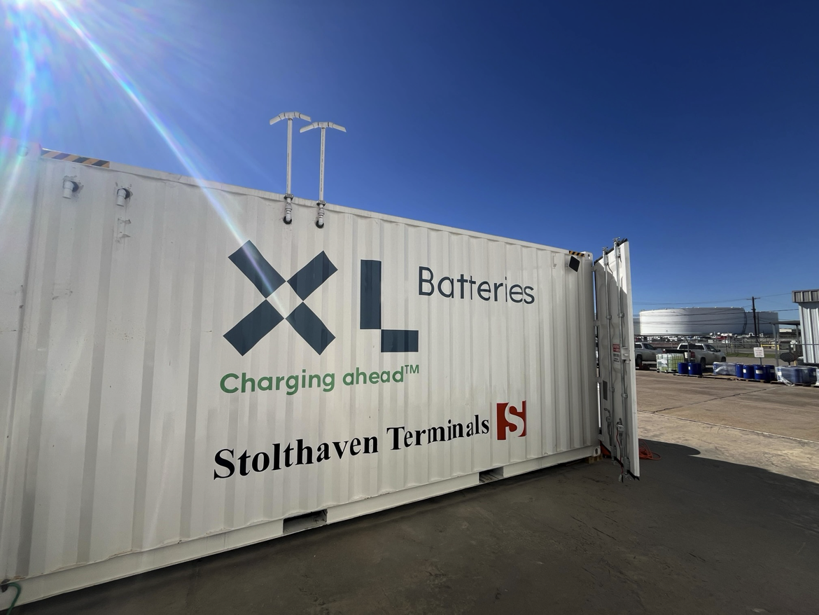 XL Batteries Announces Successful Commissioning of Pilot Project with Stolthaven Terminals