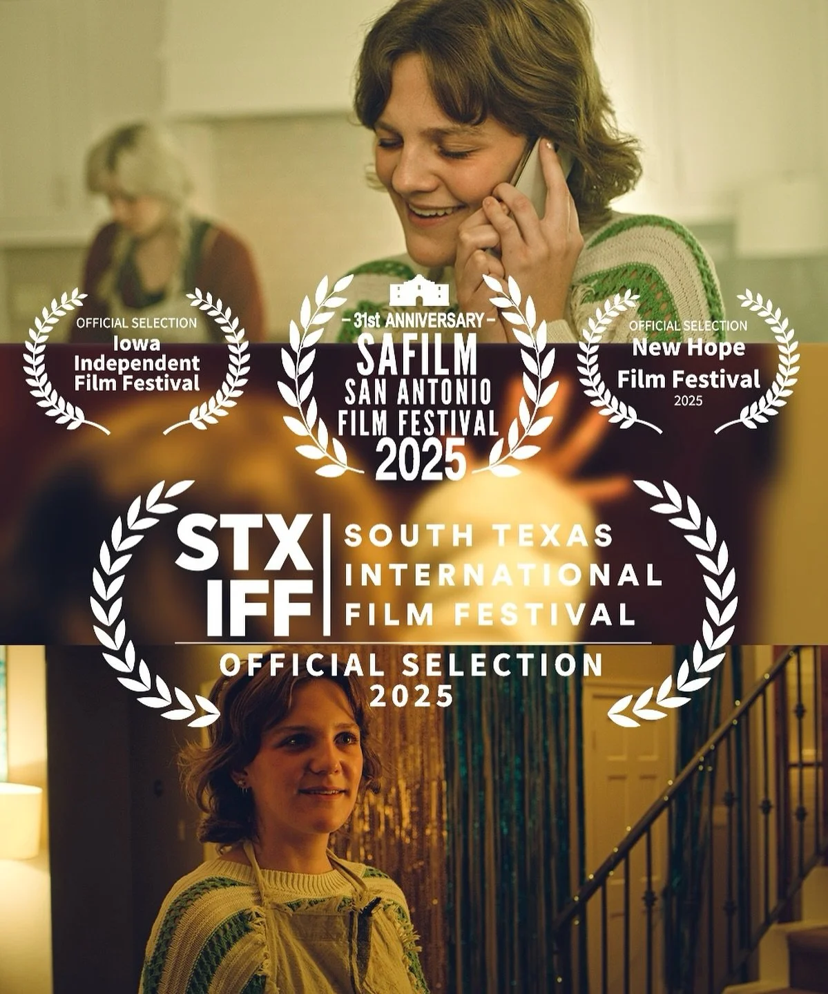 We’re so happy to announce the first dates for Peace and Serenity’s festival run. Thank you to all the cast and crew that helped make this a reality!
Peace and Serenity (Current) Festival Schedule:
San Antonio Film Festival
Saturday, Ju
