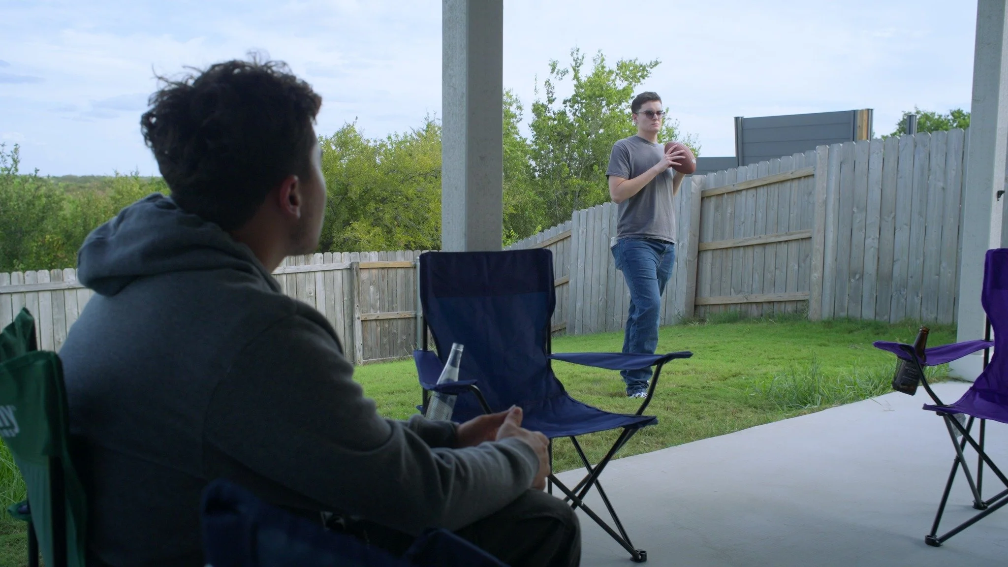 Next up! Here are some stills from our Wait Until 8th spec commercial. We had a packed house for this one.