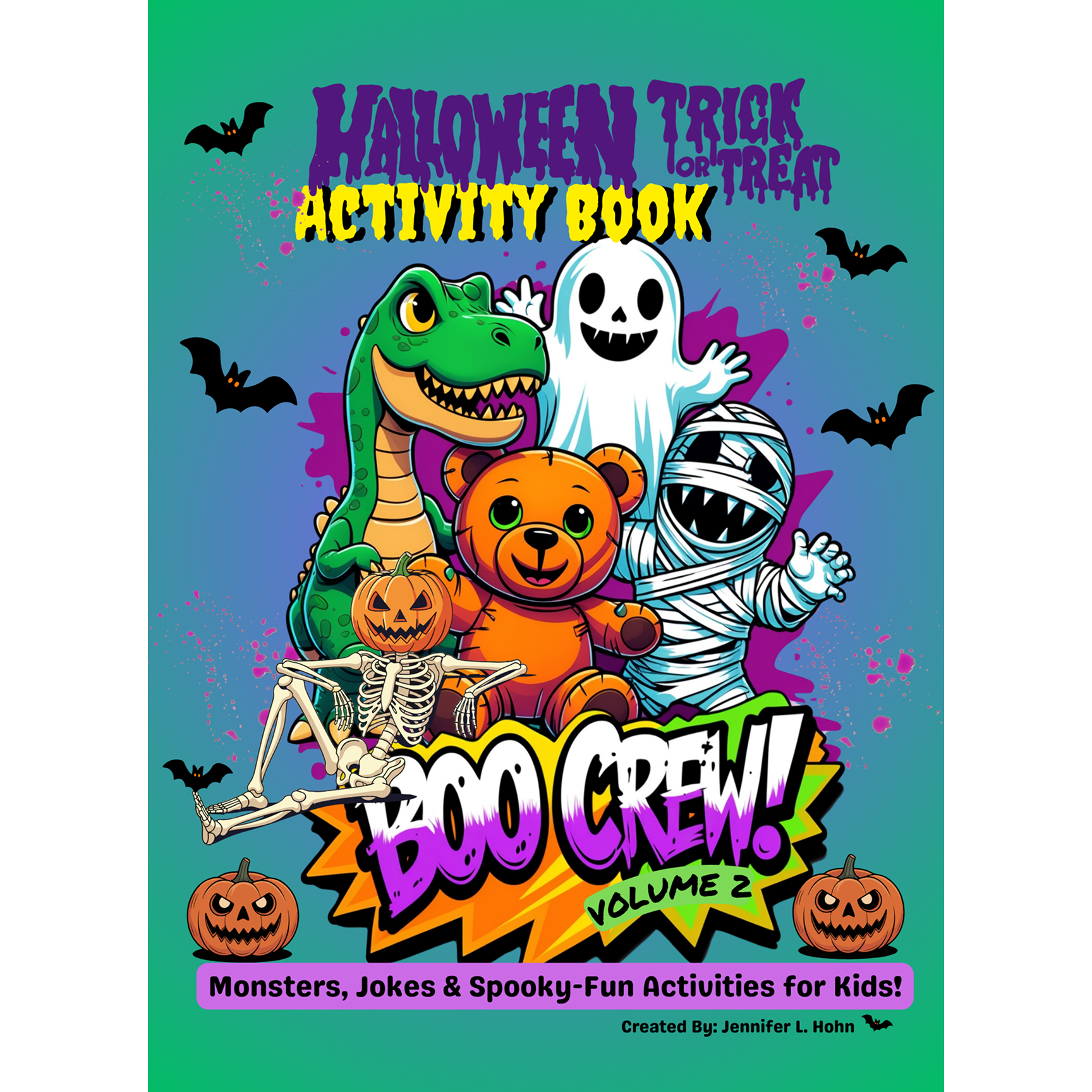 The Boo Crew, Volume 2: Spooky-Fun Coloring, Jokes, and Activities for Kids