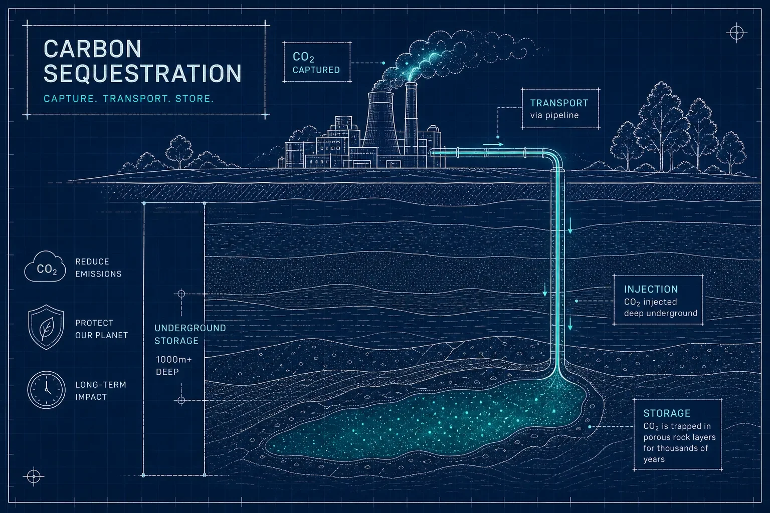 What Is Carbon Sequestration and How Does It Work Underground?