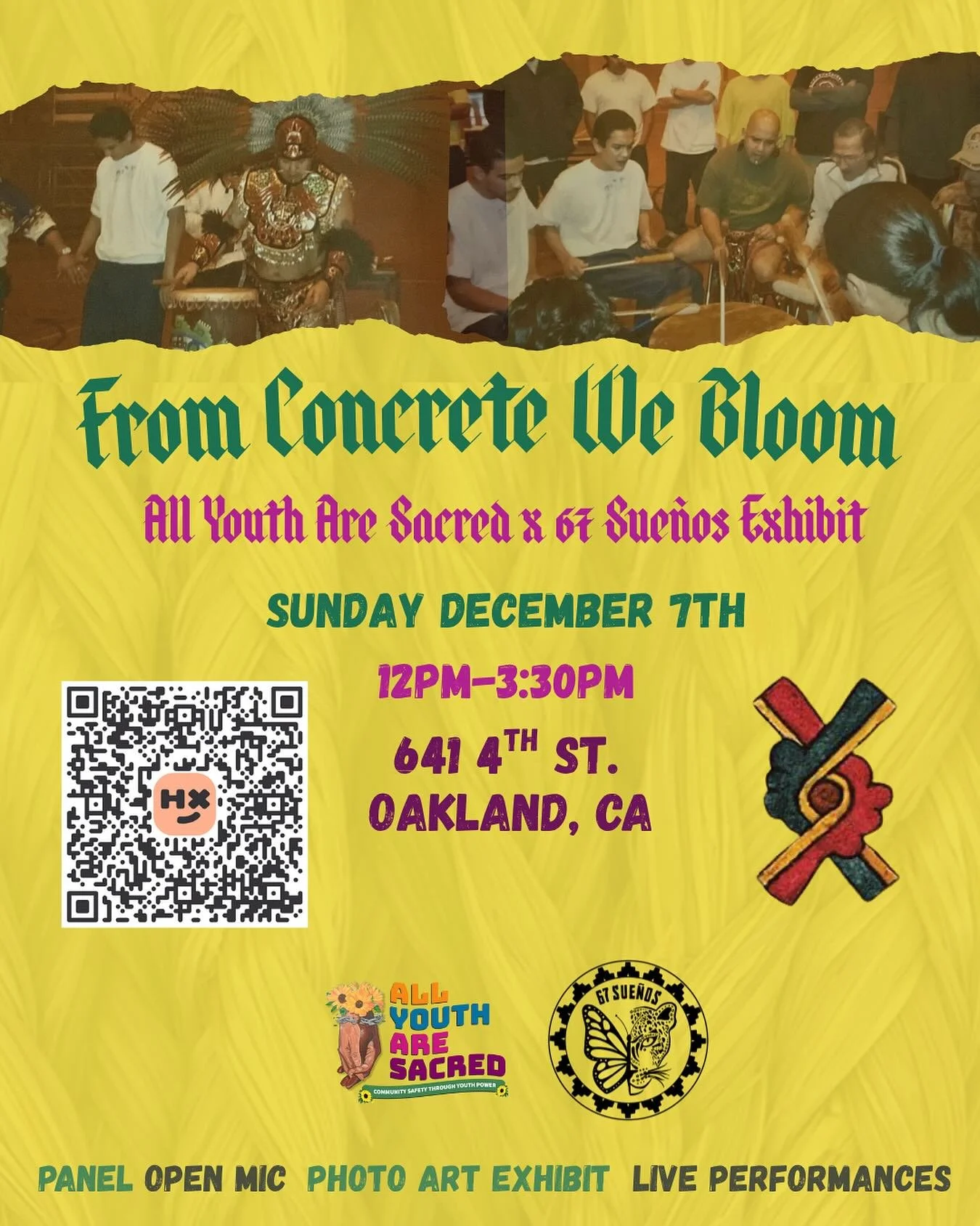 And we hit the road again 🚘, this time not very far, in our very own home Bay Area! 🌉

We are excited to announce that will be hosting our next photography art exhibit with @67suenos! This exhibit is unique, we bring you ✨From Concrete We Bloom✨! T