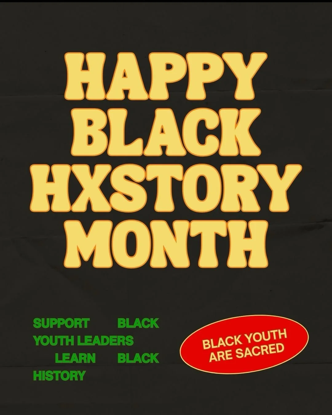 Honor the legacy by showing up in the present. Follow Black Leadership, Invest in Black Youth, Support the work that&rsquo;s building the future right now!✊🏾🖤
