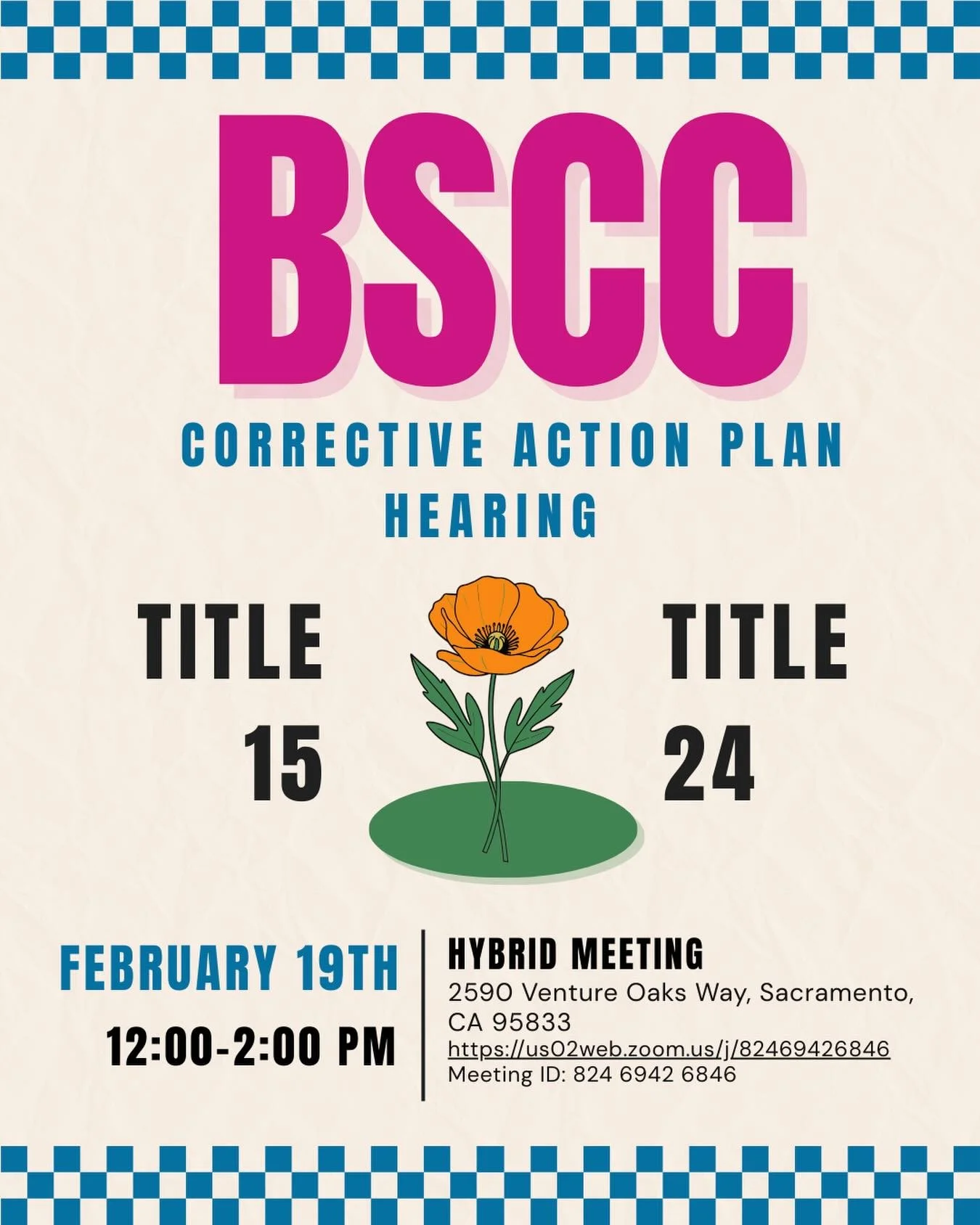 The fight continues📢  Join 12-2pm on 2/19 and have your voice heard! Our youth deserve better conditions🌱
