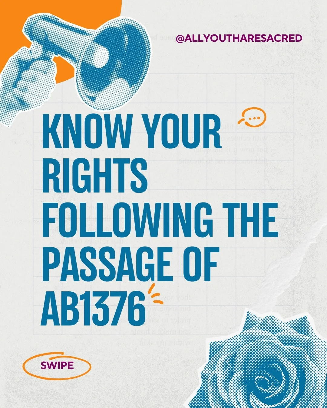 📢 Know Your Rights❗️Our youth will no longer be subjected to endless probation thanks to the passage of AB1376🌱 share with your community, young folx, and family🔗 repost this toolkit by downloading on allyoutharesacred.org/toolkit  #ab1376 #endend