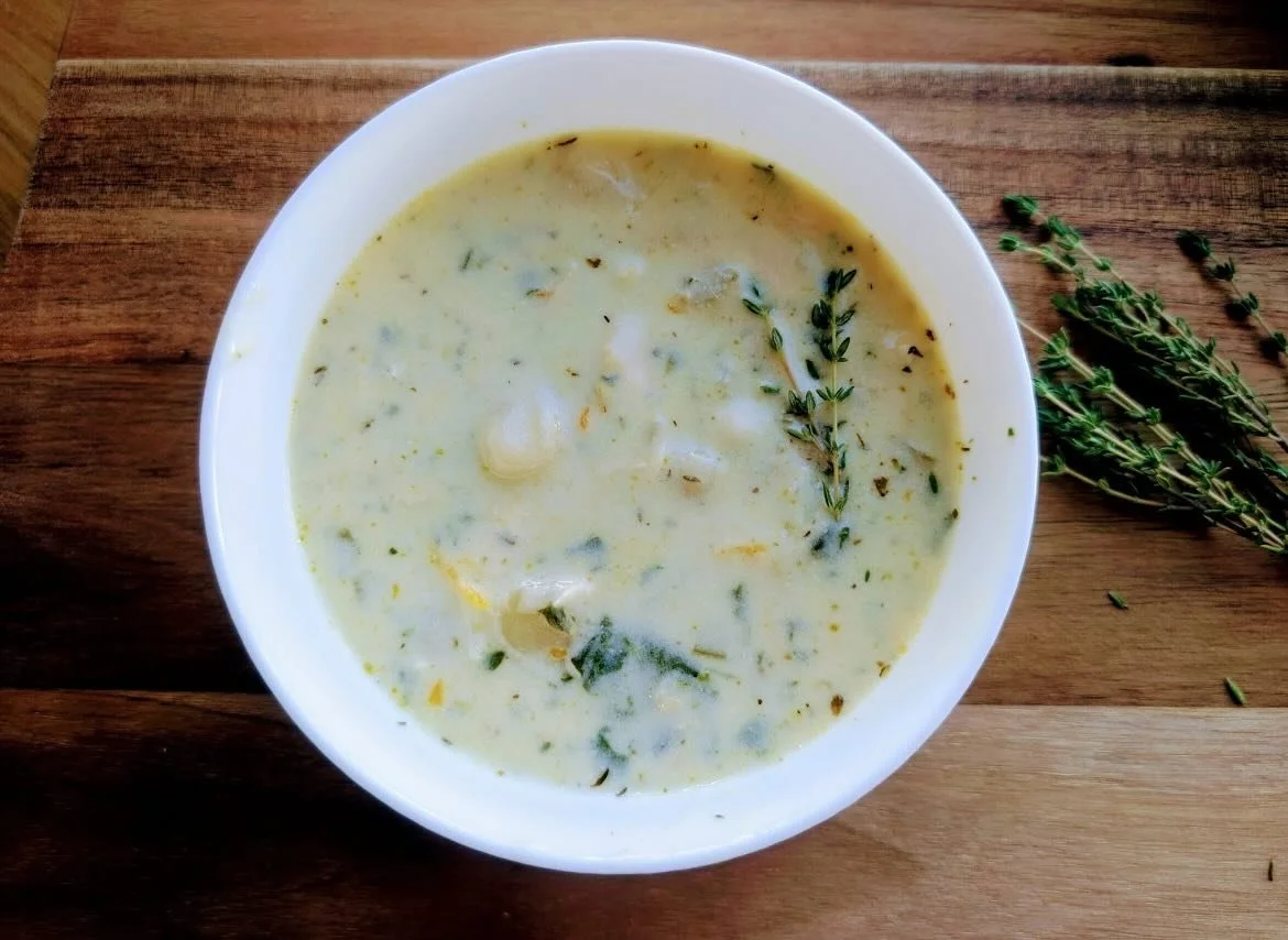 We have Chicken Gnocchi Soup available this week! Made right here at the cafe with Italian potato gnocchi, garden-fresh garlic and carrots, onions, spinach, and thyme. Pair it with our Caesar or Italian salad for a delicious lunch combo!