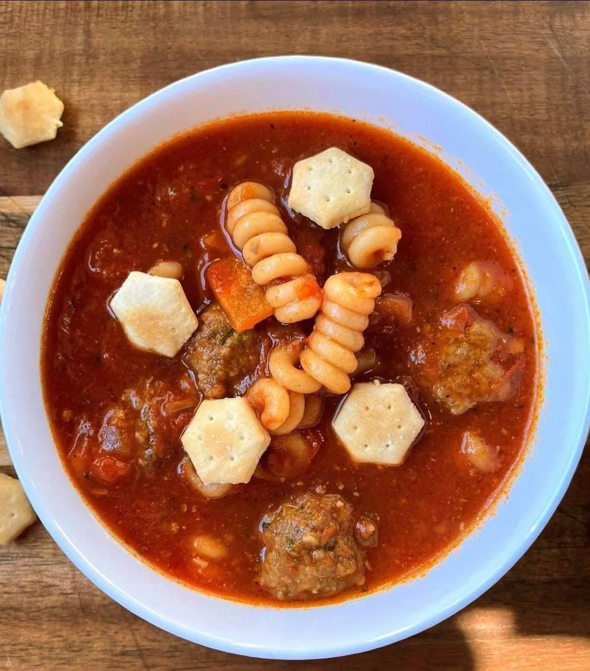 Come enjoy a bowl of our delicious Italian Meatball Soup! 
We are open til 1!!