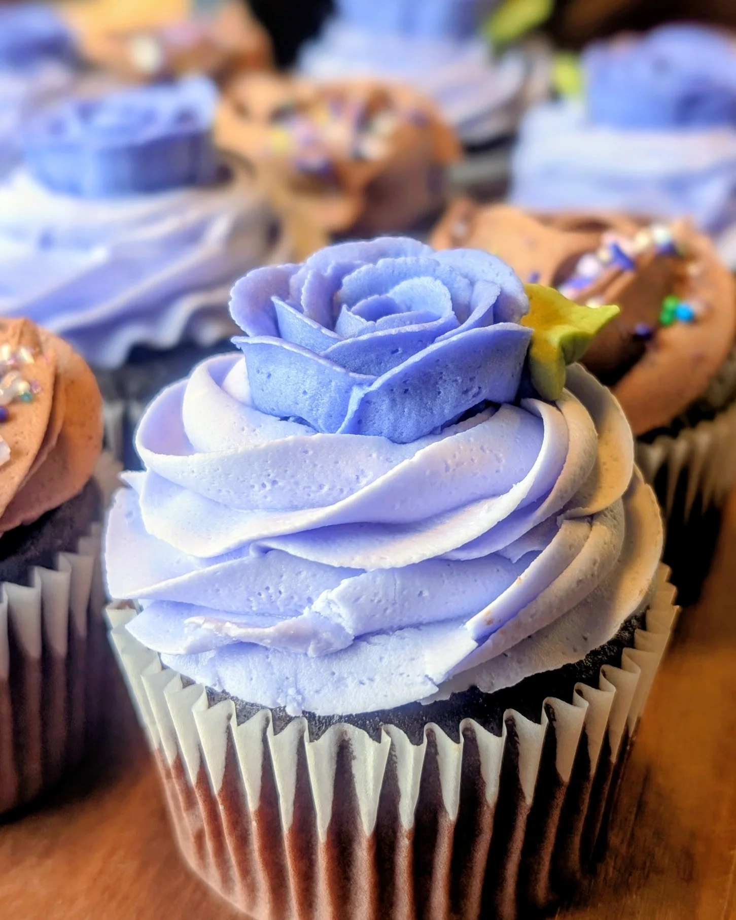 Stop by the caf&eacute; and pick up one (or a few!) of Mary Boldt&rsquo;s delicious &amp; beautiful cupcakes. Choose from rich chocolate or classic vanilla frosting &mdash; both perfectly sweet and absolutely irresistible.

They make the perfect afte