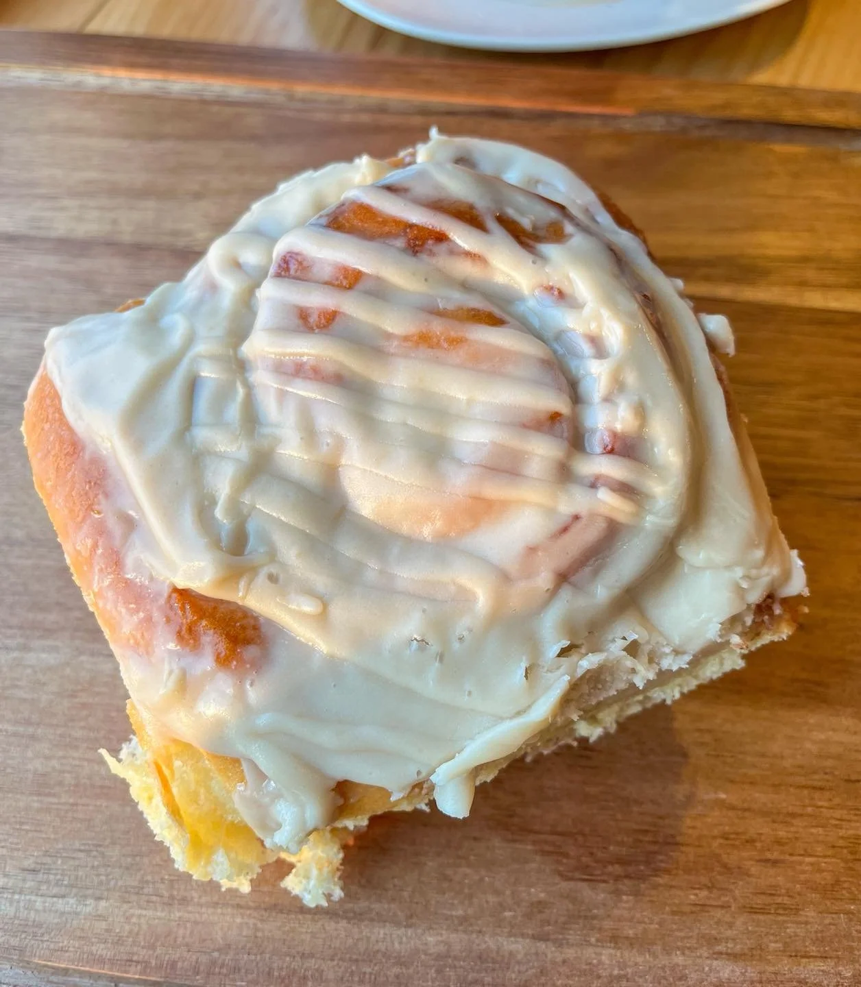 Happy Wednesday!
The case is full this morning of delicious goodies!
&bull;Fresh Cinnamon Rolls
&bull;Biscoff Cookies
&bull;Oatmeal Chocolate Chip Cookies
&bull;Blueberry Crumb Muffins
&bull;Maple Brown Sugar Oatmeal Muffins 
Stop in and see us! We a