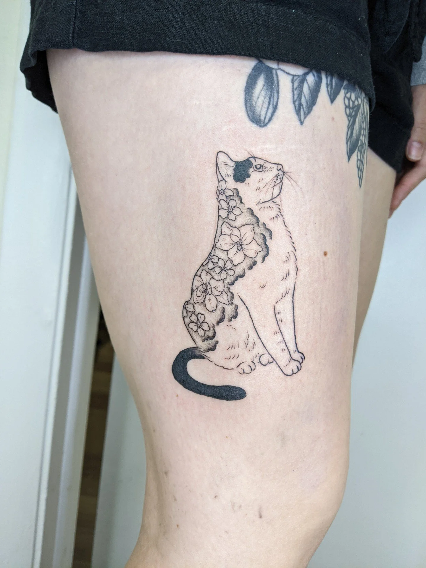 Fresh vs healed, 4 years apart