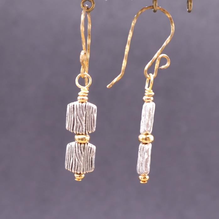 Two Tone Dangles (E4910)