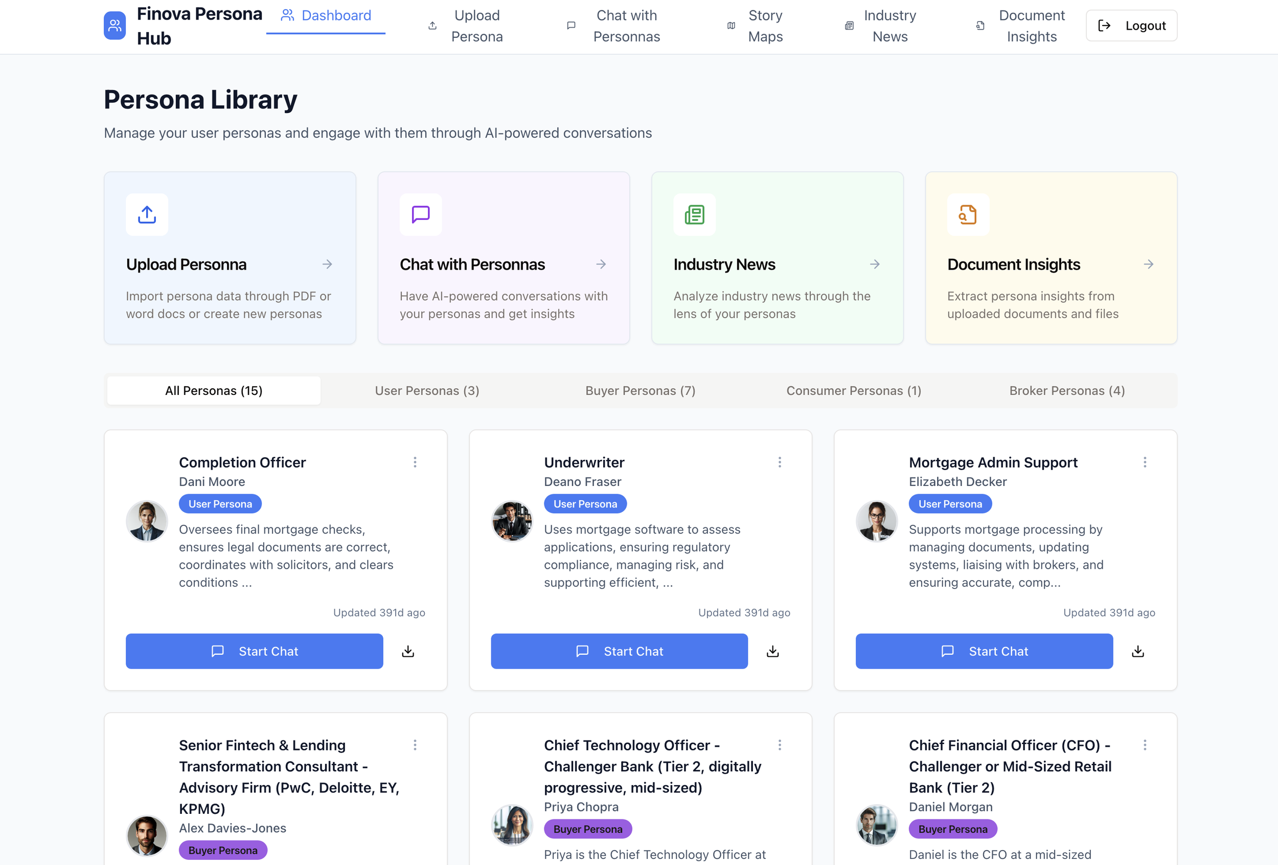 AI Persona Testing App