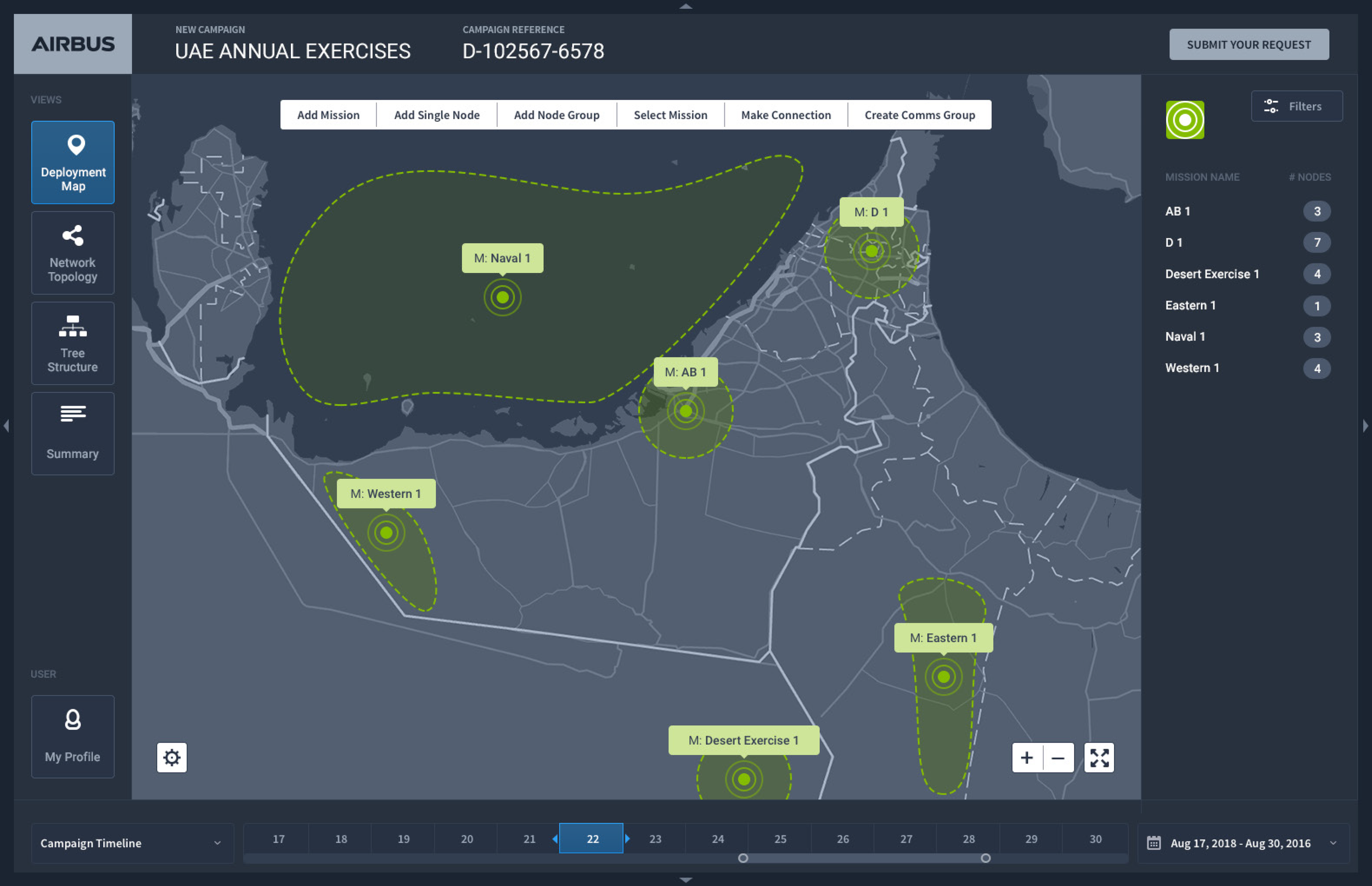 Airbus: Satellite management system
