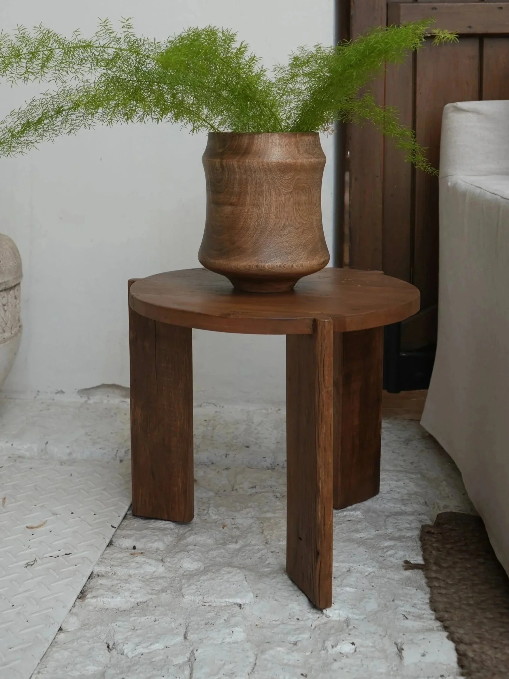 Mesas costado sillón