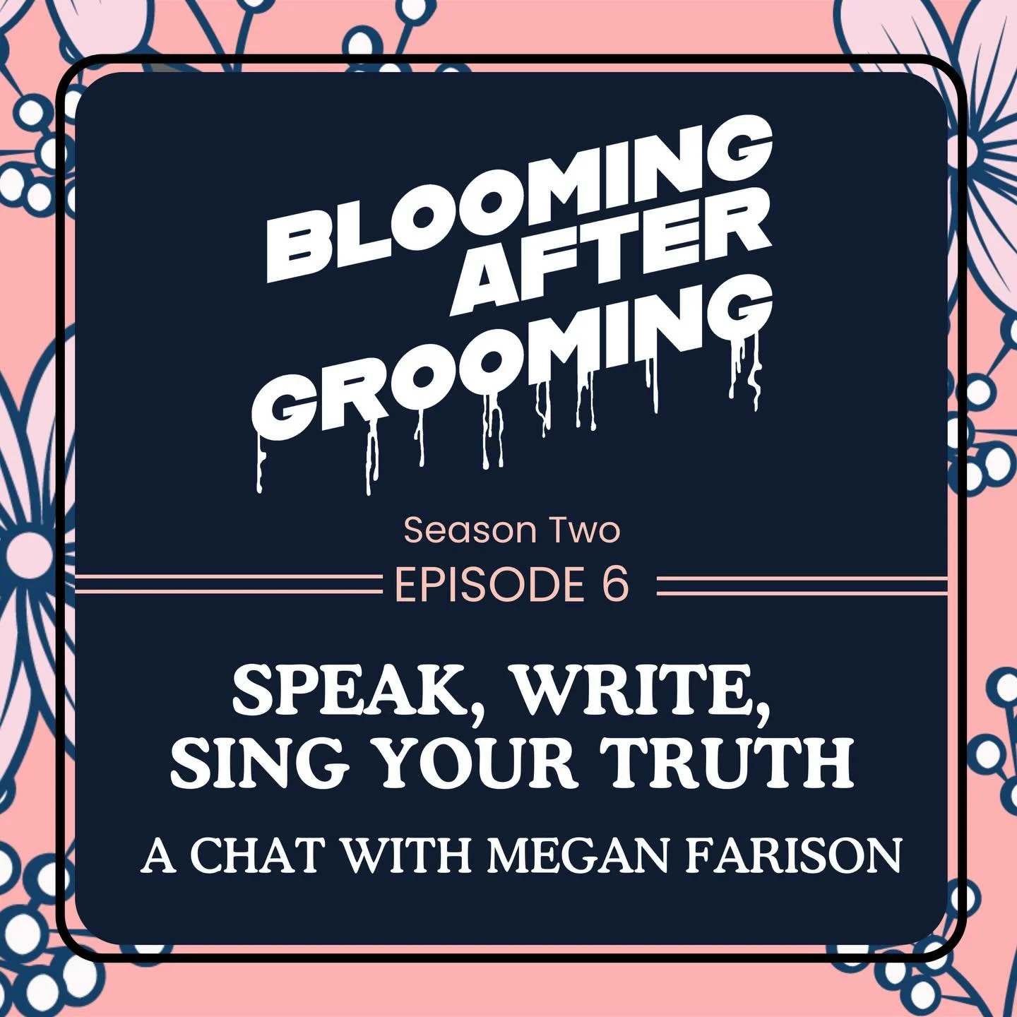 Today we talk to yet anther music lover! Megan Farison is also an author and voice coach, and she joins us today to discuss her 2024 debut book Dissonance. 

Her book has received great reviews and we highly recommend it. 📖

#bloomingaftergrooming #