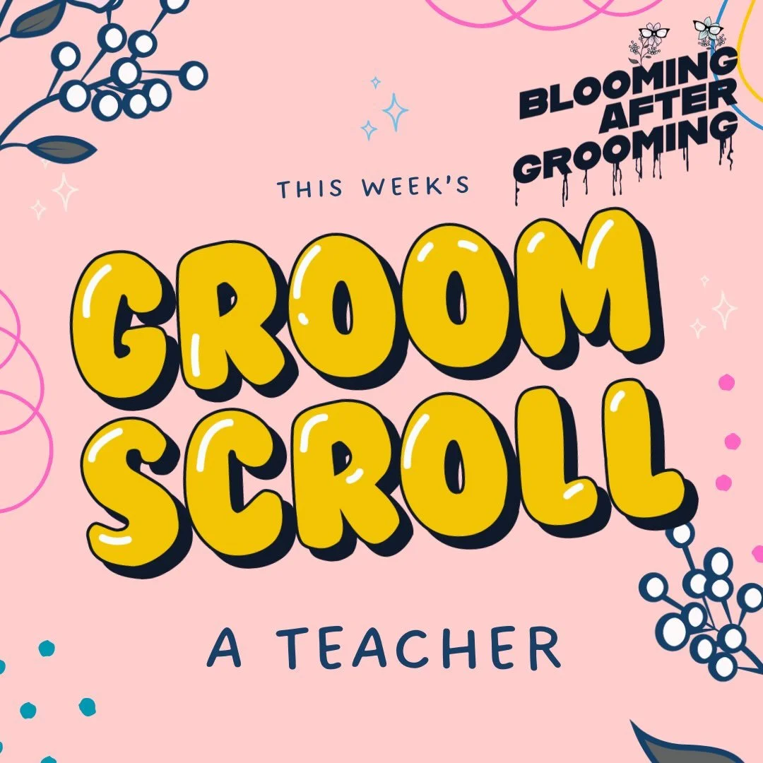 In our latest installment of Groom Scroll, we talk about the FX series A Teacher (2020). This 10 episode series tells a story of a female high school teacher who grooms and sexually abuses her student. This is one of the few examples we&rsquo;ve come