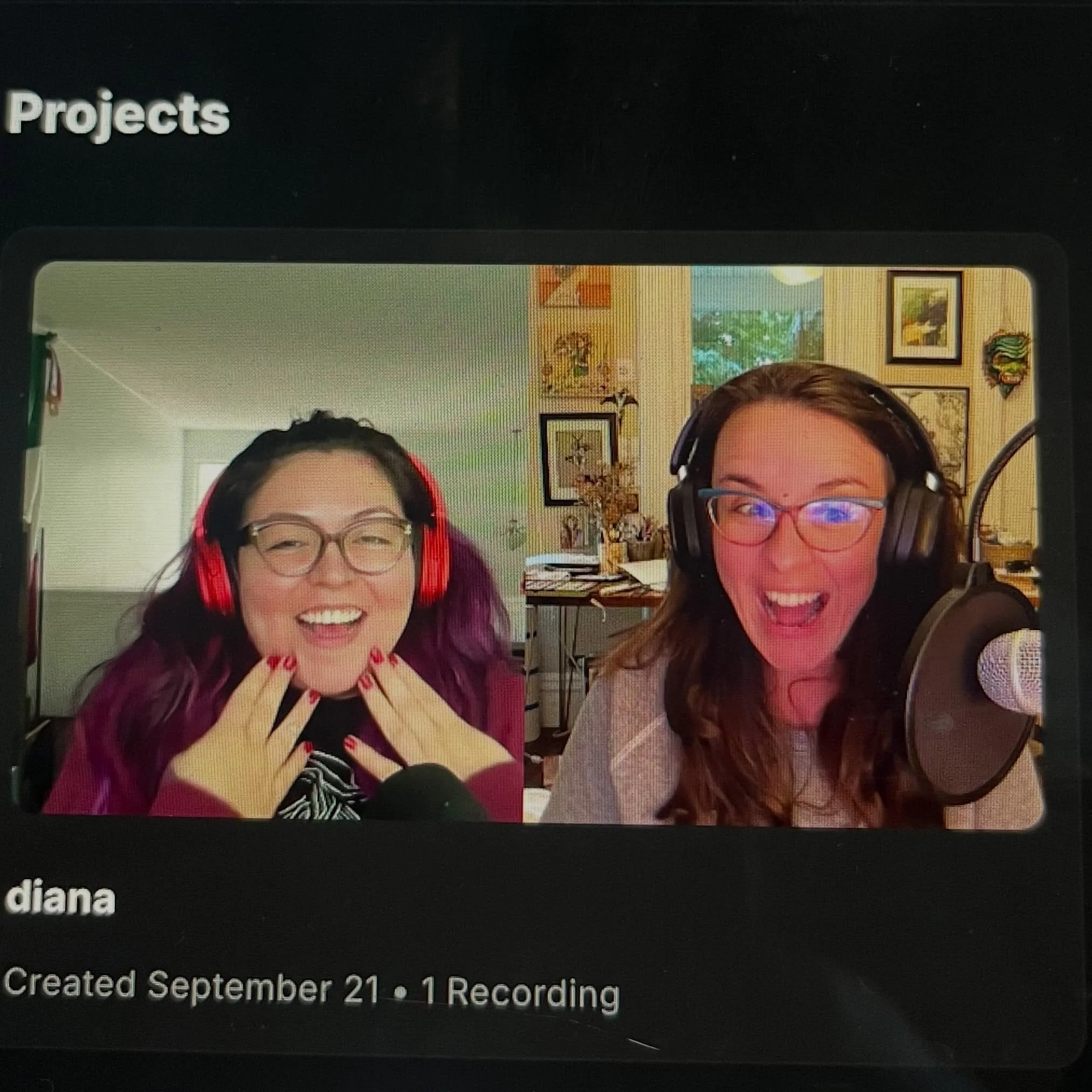 We have a special update episode coming your way soon! Look how happy we were to see each other have a month apart 😍

Miss you all!