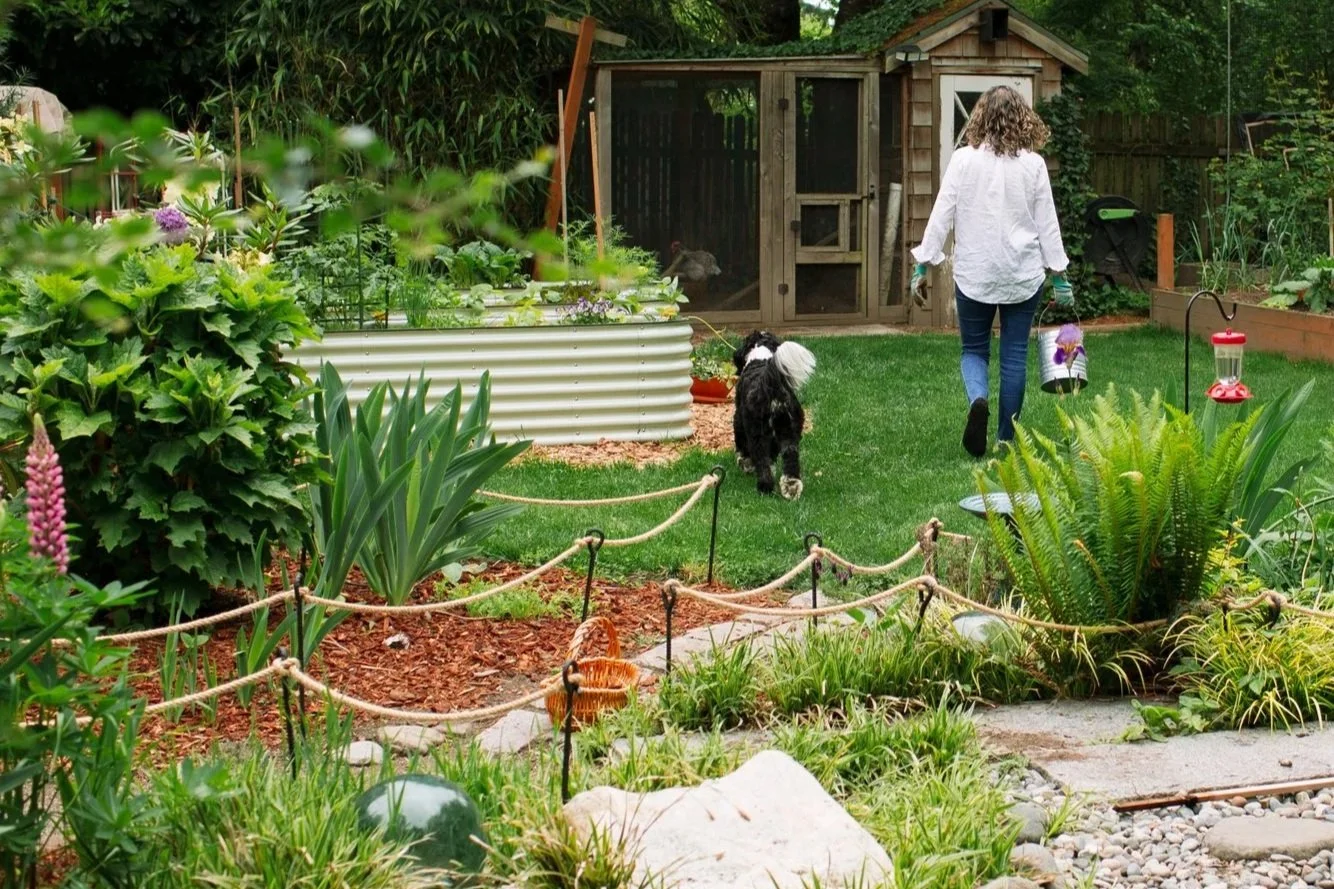 No-Dig, Low-Profile Aesthetic Garden Fencing 