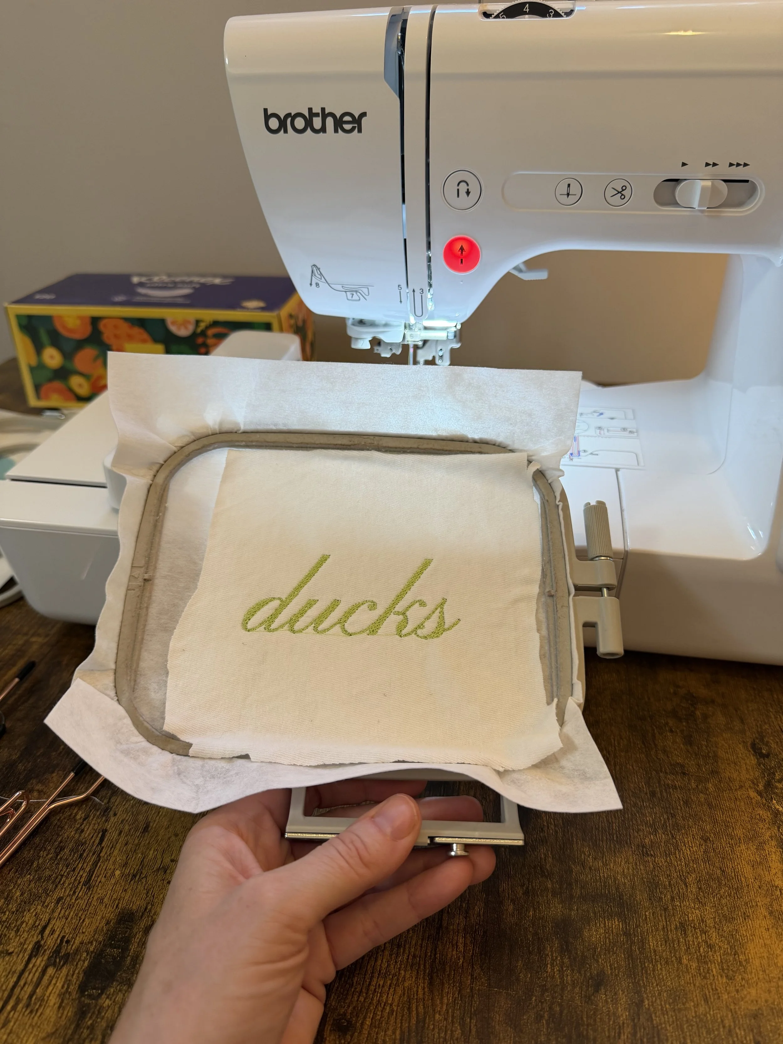 Should I get an embroidery machine? 