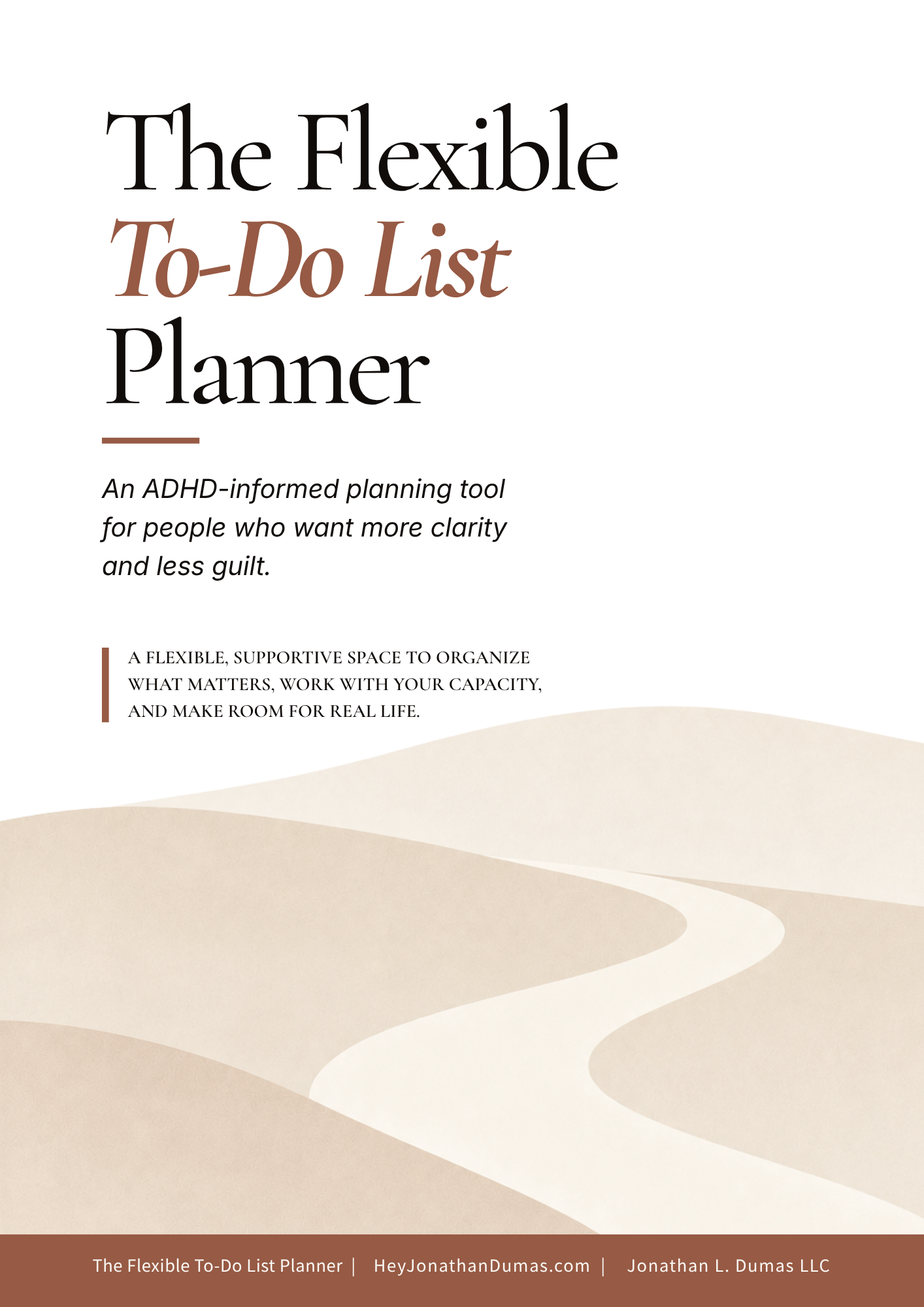 The Flexible To-Do List Planner