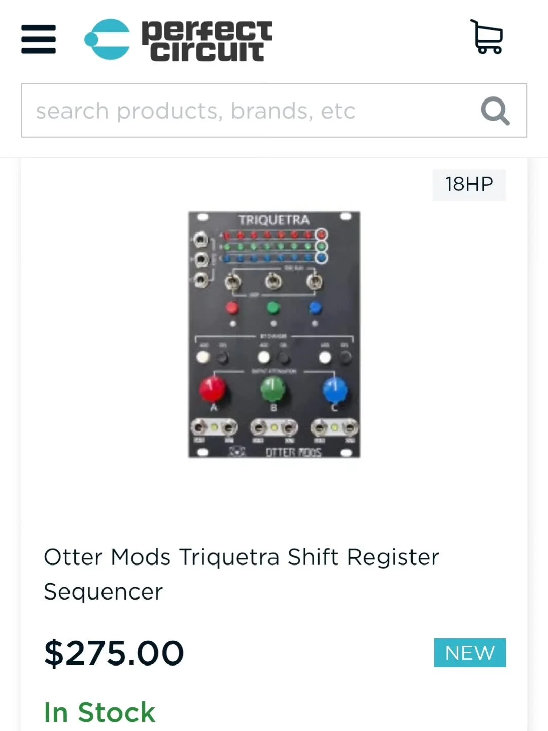Otter Mods products are now available on Perfect Circuit! Pick up yours today and share your experience with the tag #ottermodular.
#perfectcircuit 
#eurorackmodular
#modularsynth
#modularsequencer