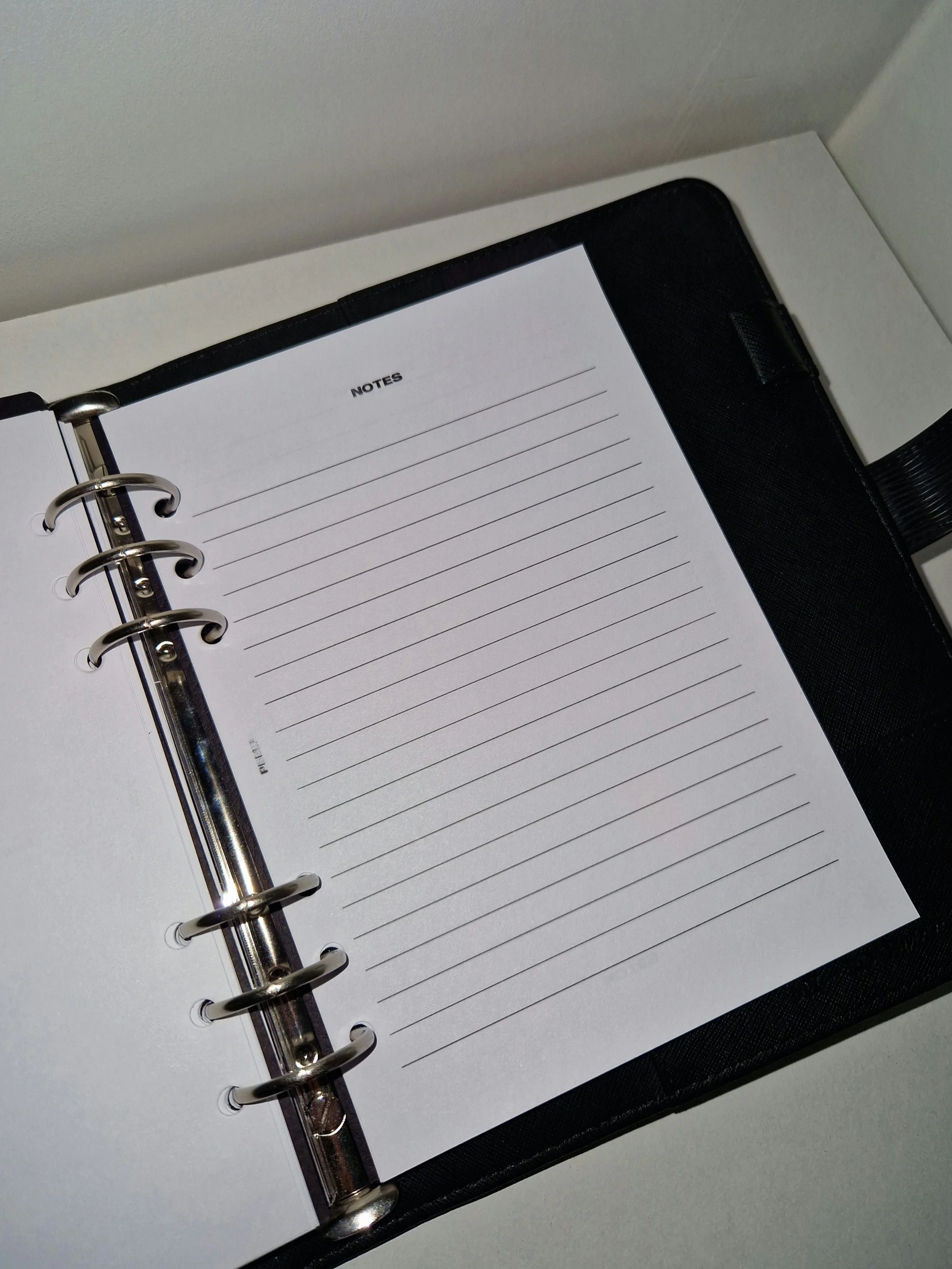 Notes (Lined) - A5 Planner Insert — Psychology, But Make It Fashion®
