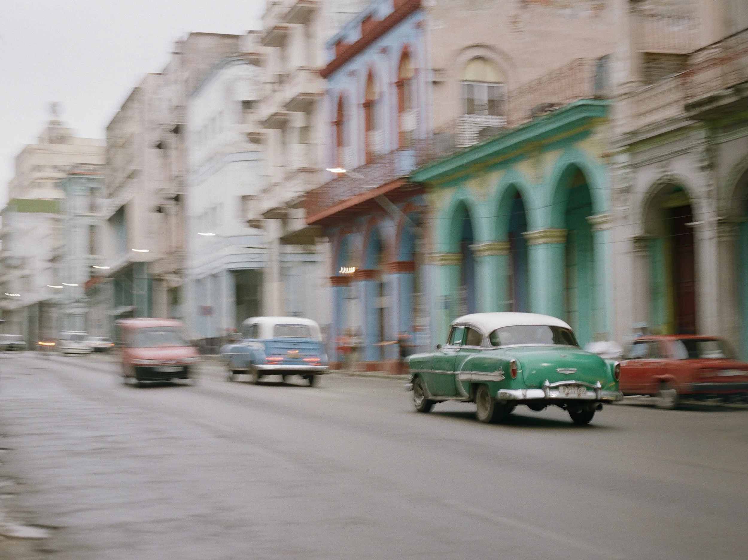 morning-trafic-in-havana-cuba-photographed-on-medium-format-film
