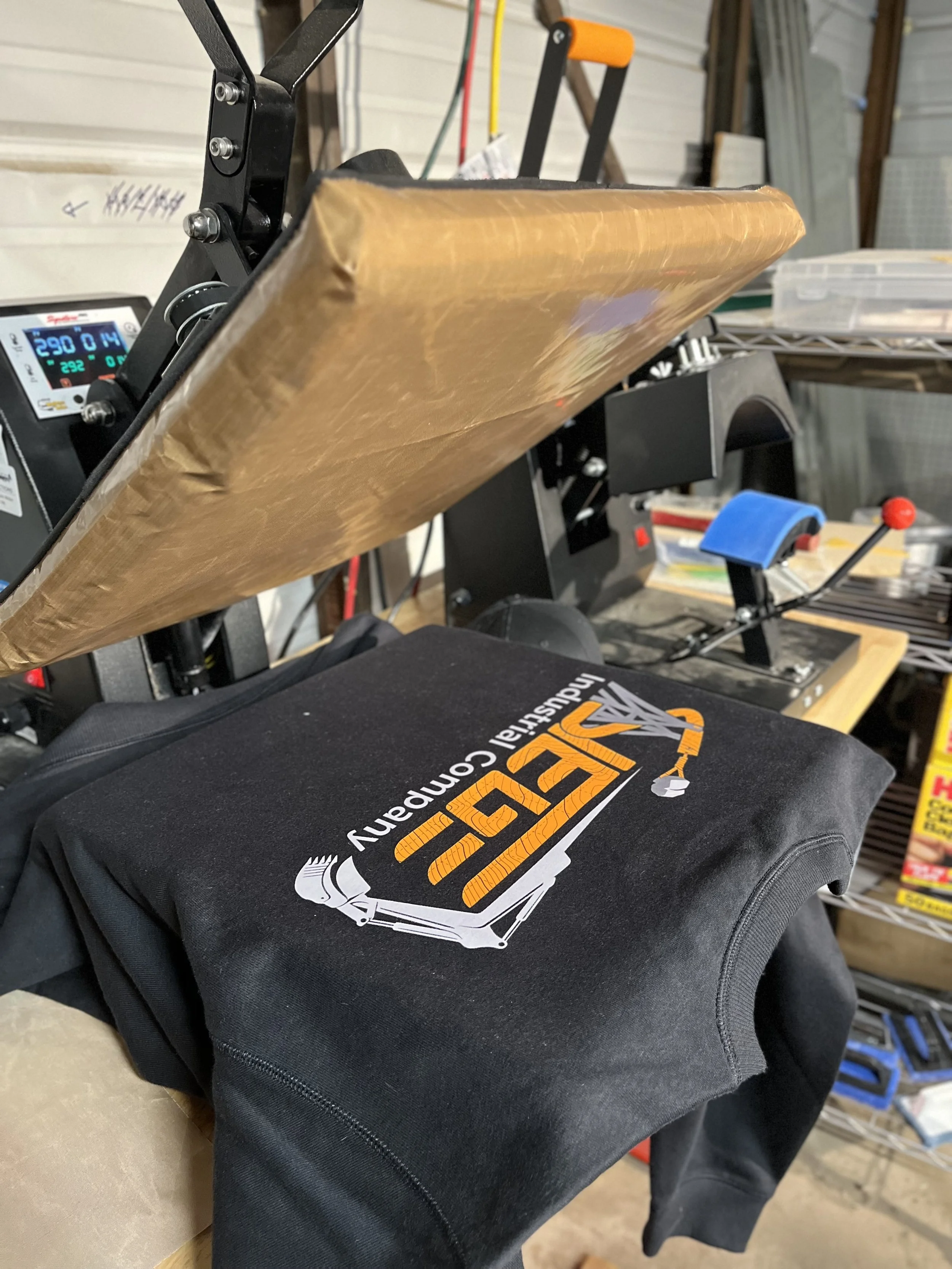 Custom Workwear Samples for Siege Industrial